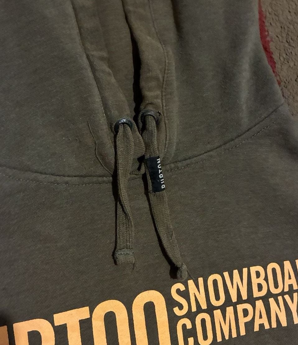 Burton Snowboard Company Green Graphic Pullover Hoodie 3