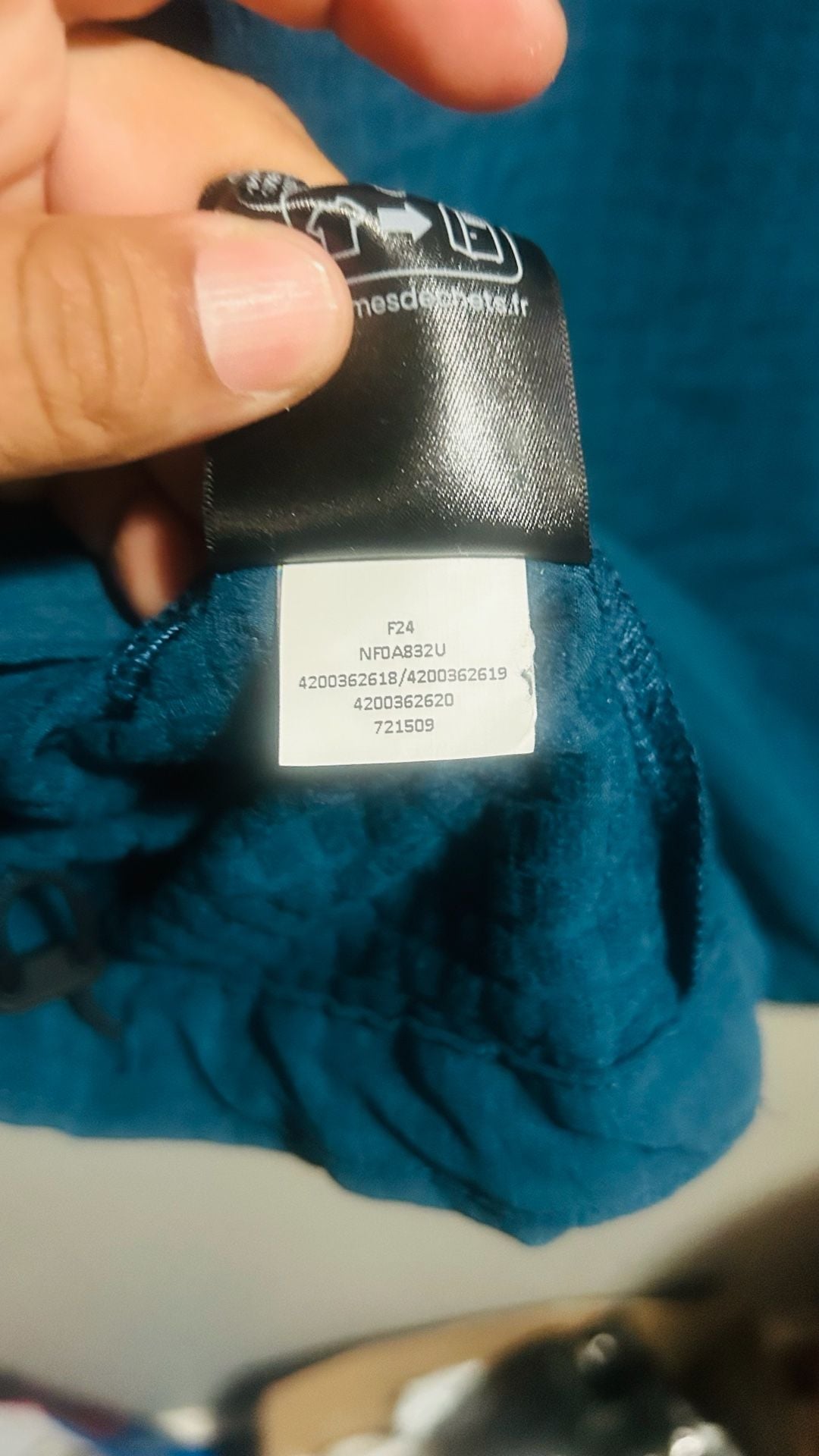 The North Face FlashDry Pullover Jacket Size M Blue. Pc156 6
