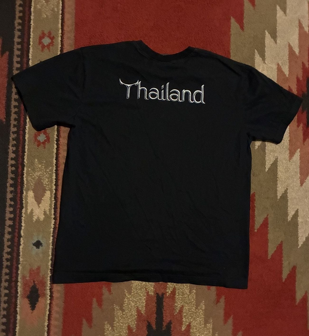 Joligolf Thailand Elephant Graphic T-Shirt Size L Black 5