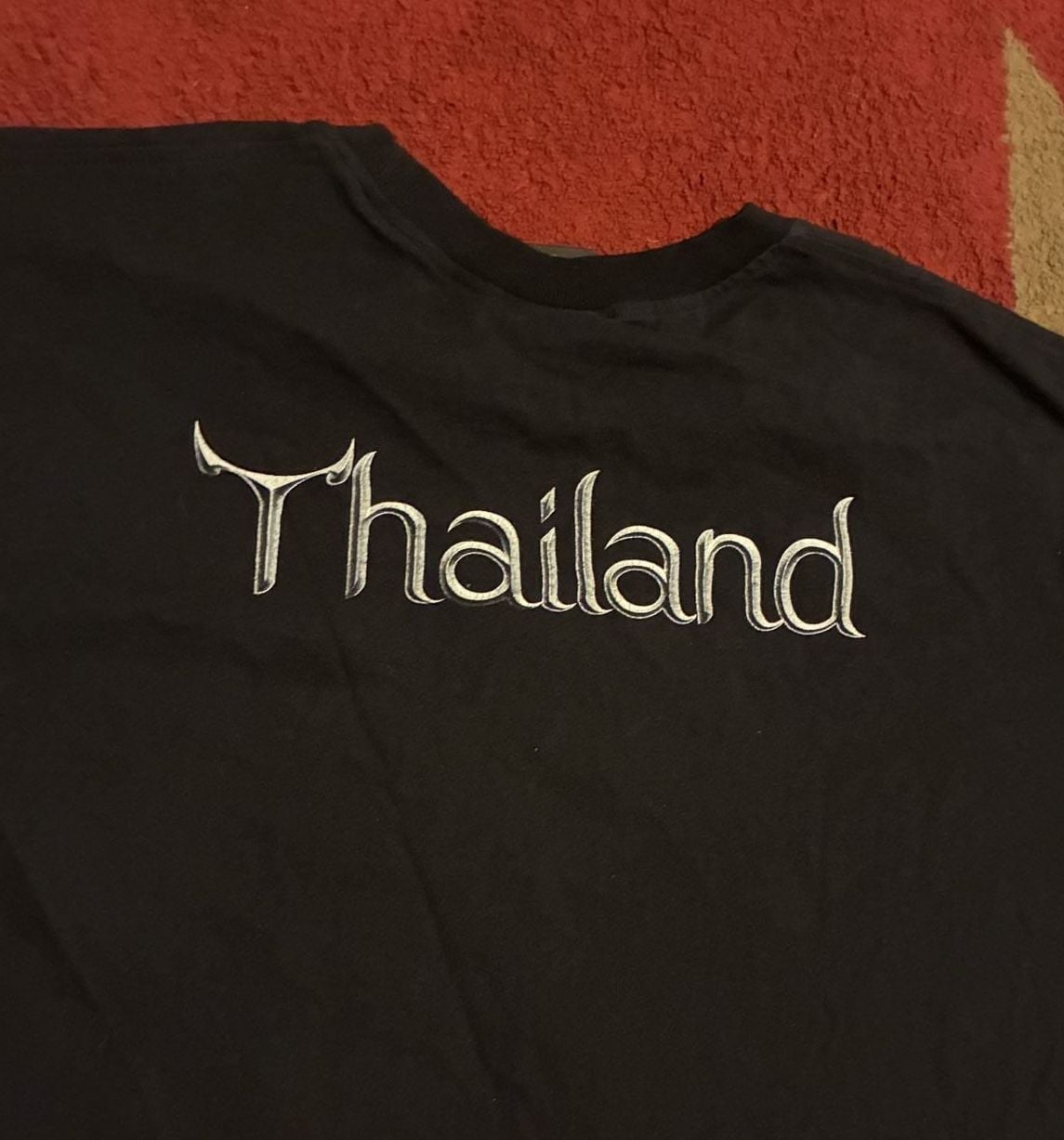 Joligolf Thailand Elephant Graphic T-Shirt Size L Black 6