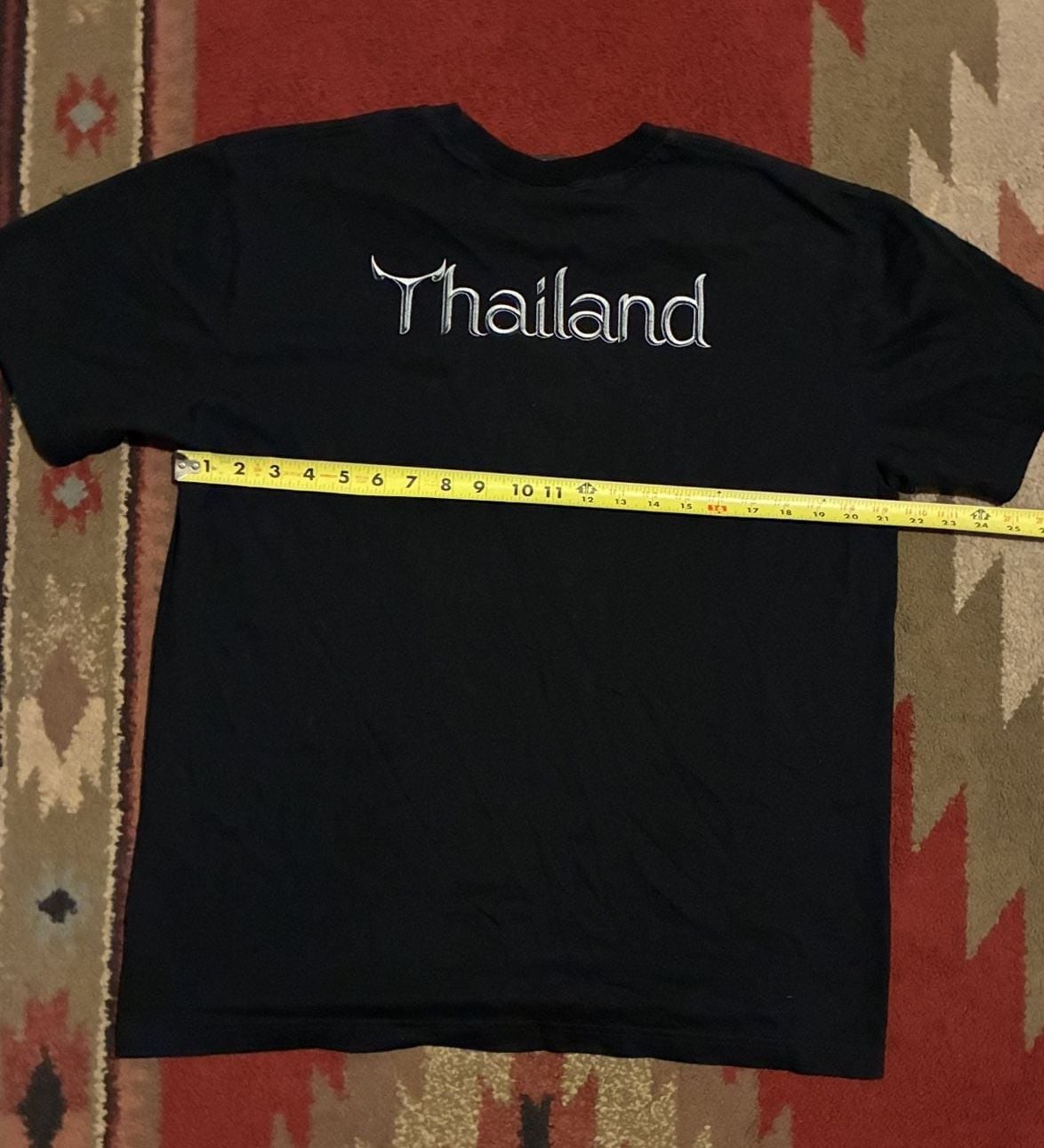 Joligolf Thailand Elephant Graphic T-Shirt Size L Black 7