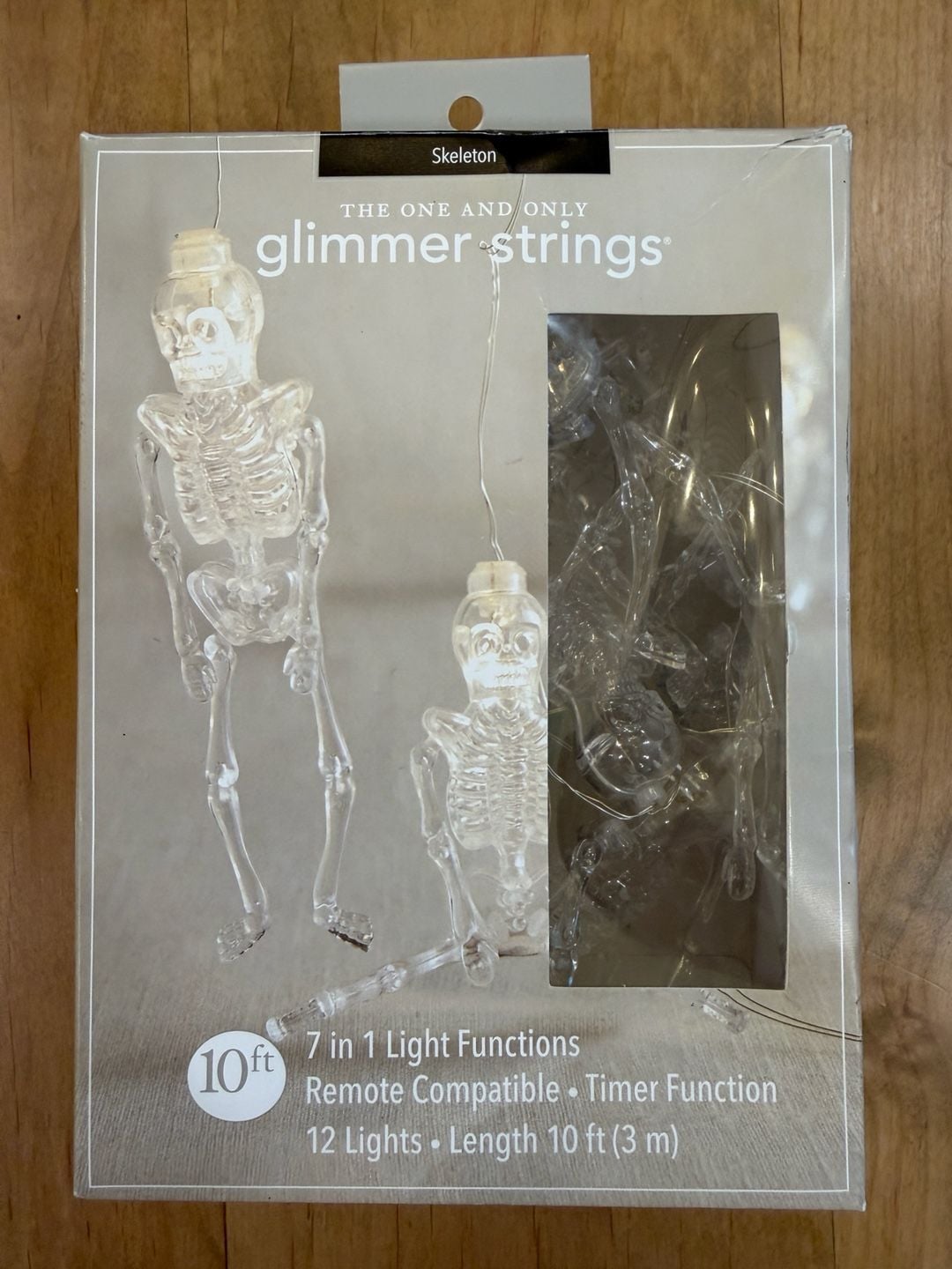 Pier 1 Imports Skeleton Glimmer Strings LED Lights 10 Ft 1