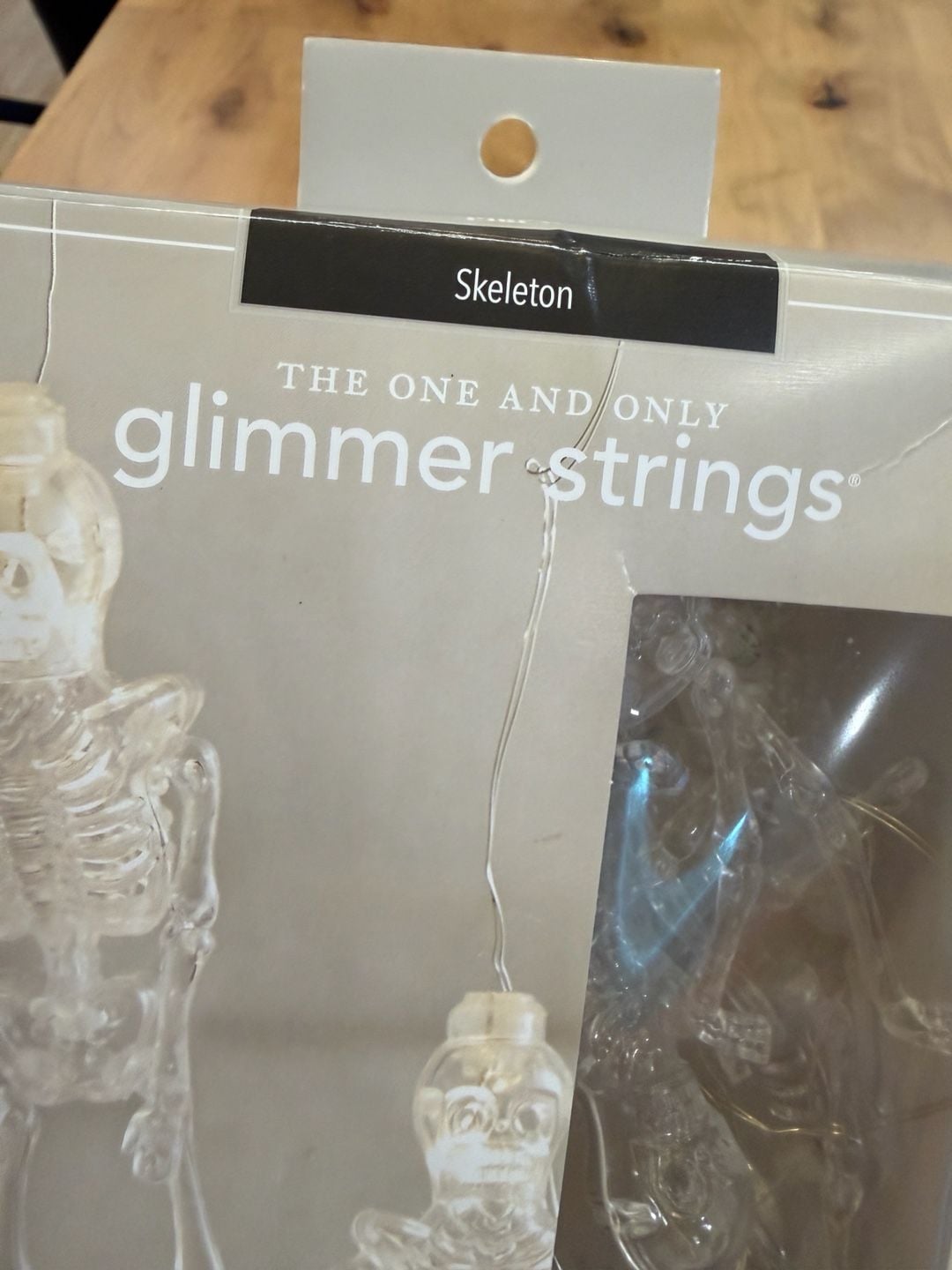 Pier 1 Imports Skeleton Glimmer Strings LED Lights 10 Ft 4