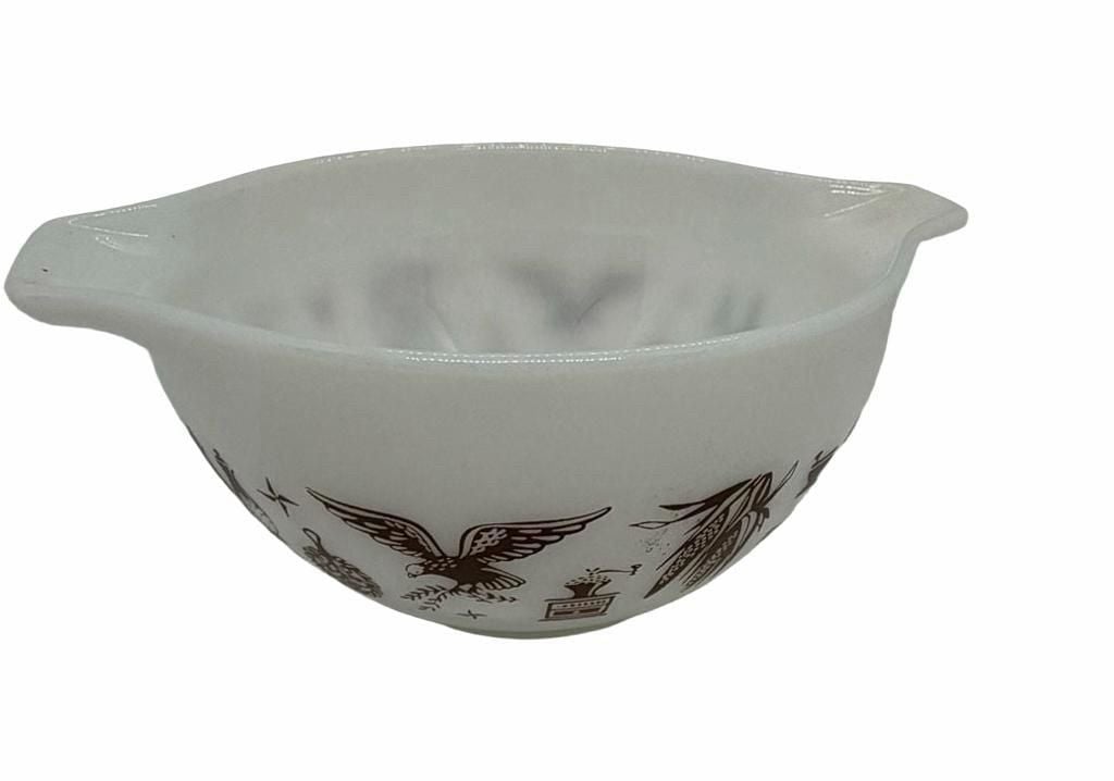 Pyrex Early American Cinderella Bowl Set 2 Pcs 5