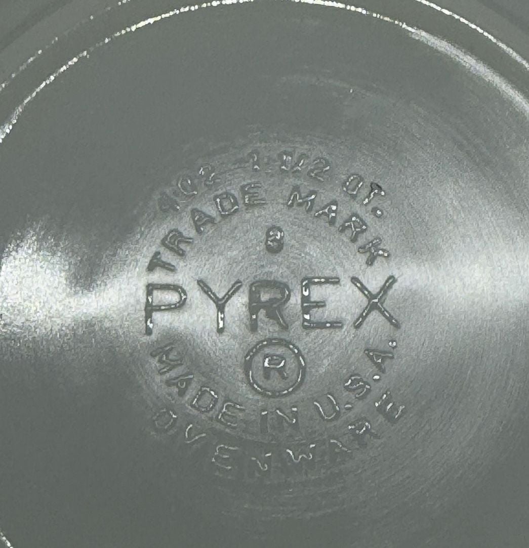 Pyrex Early American Cinderella Bowl Set 2 Pcs 7