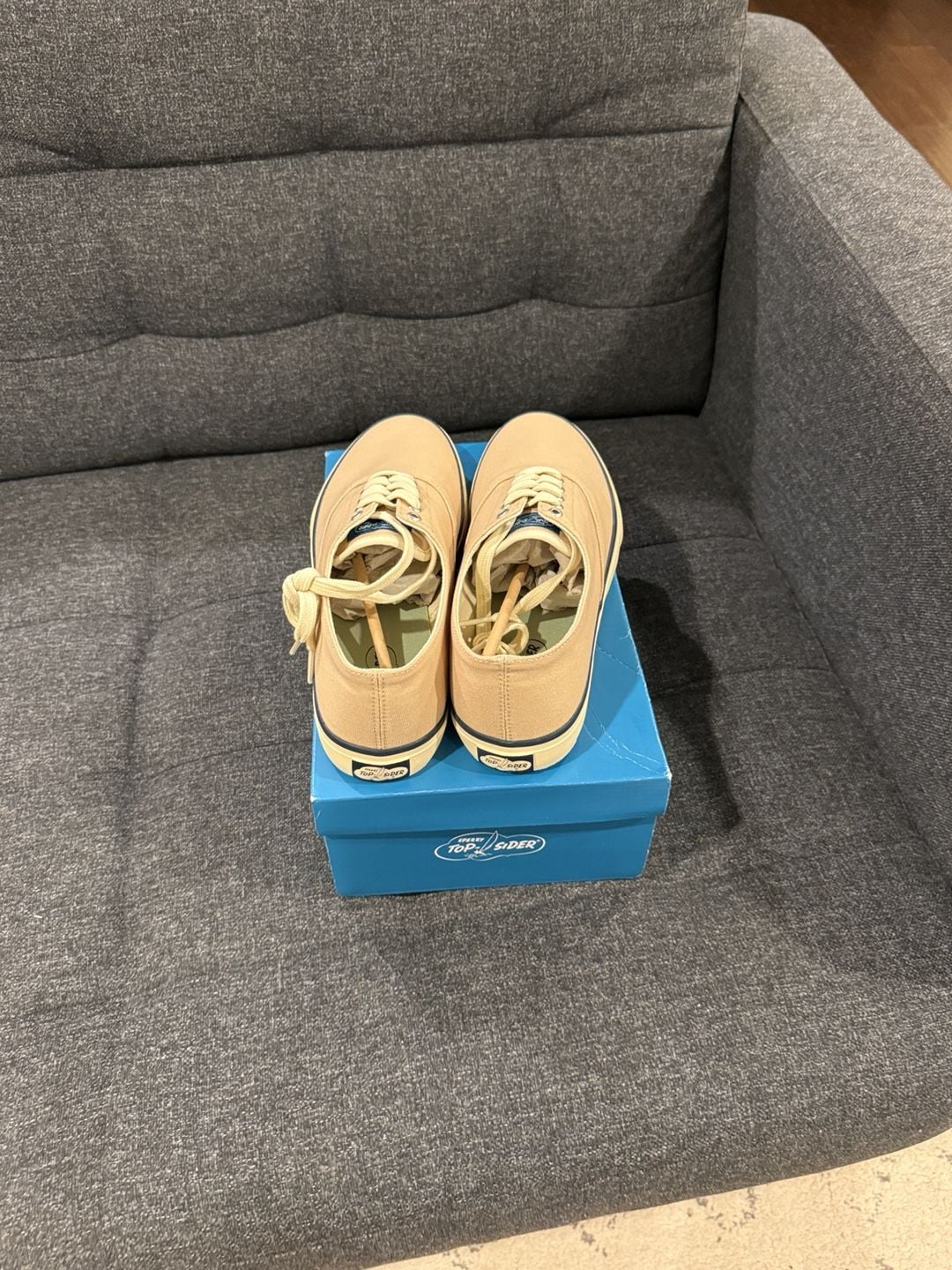 10.5M - Sperry Top-Sider Canvas Sneakers Tan 4
