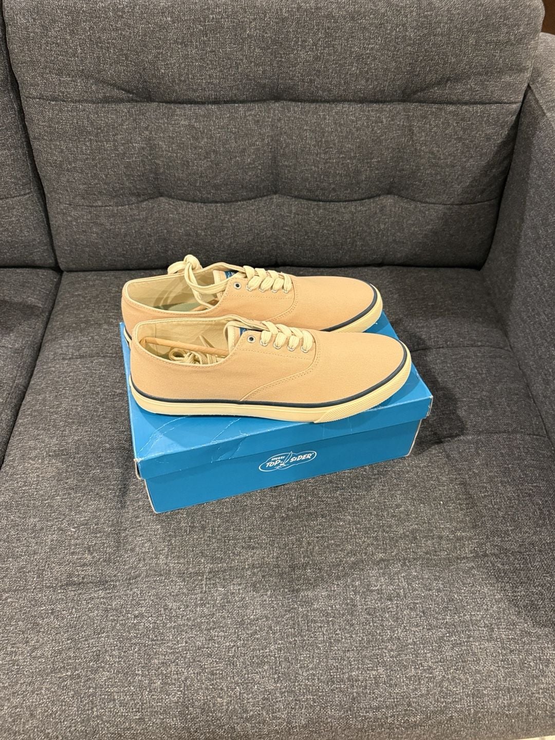 10.5M - Sperry Top-Sider Canvas Sneakers Tan 5