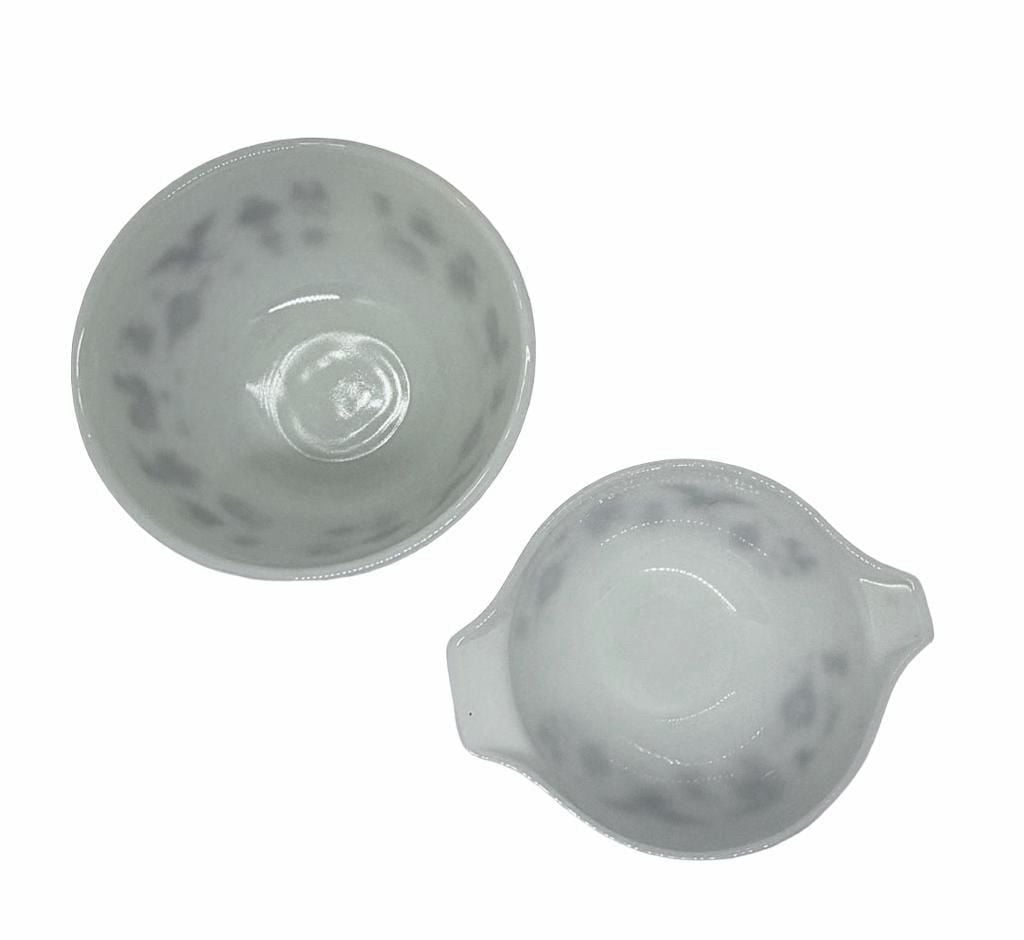 Pyrex Early American Cinderella Bowl Set 2 Pcs 6
