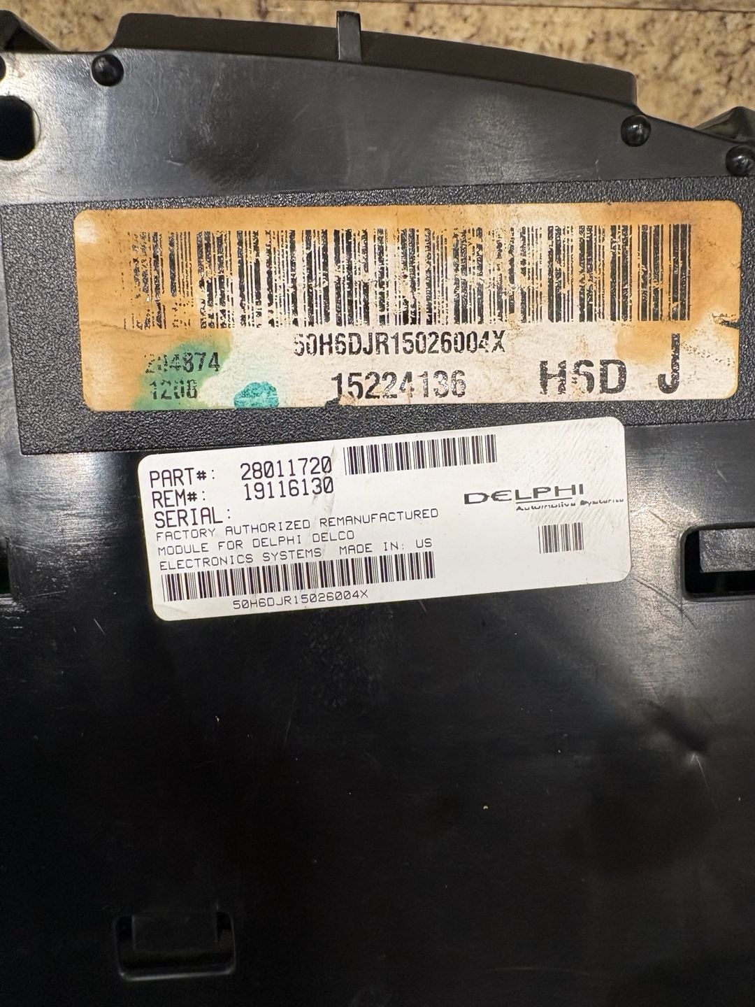 2005 Chevy Tahoe Police Instrument Cluster certified 140 MPH 28011720 7