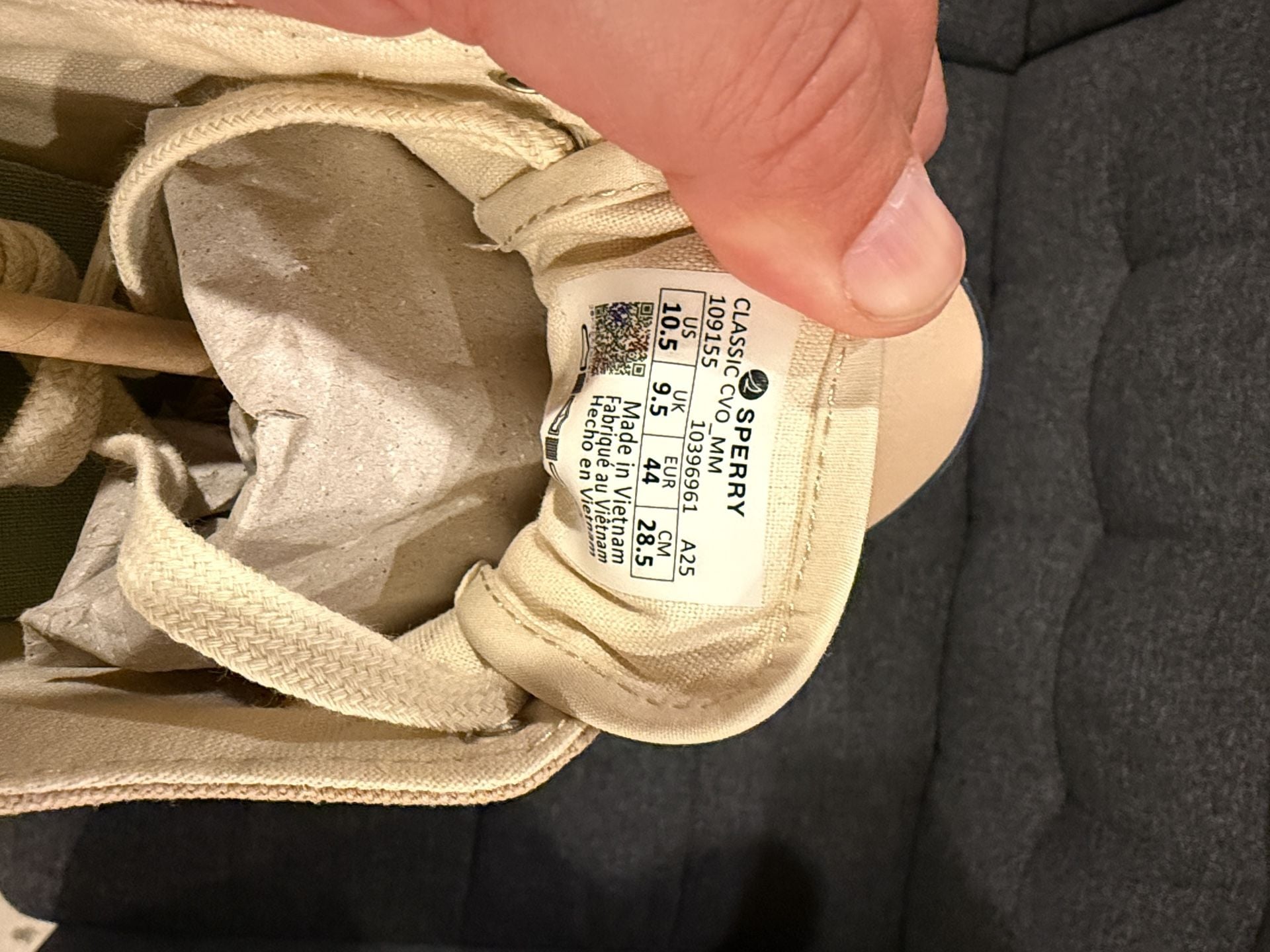 10.5M - Sperry Top-Sider Canvas Sneakers Tan 8