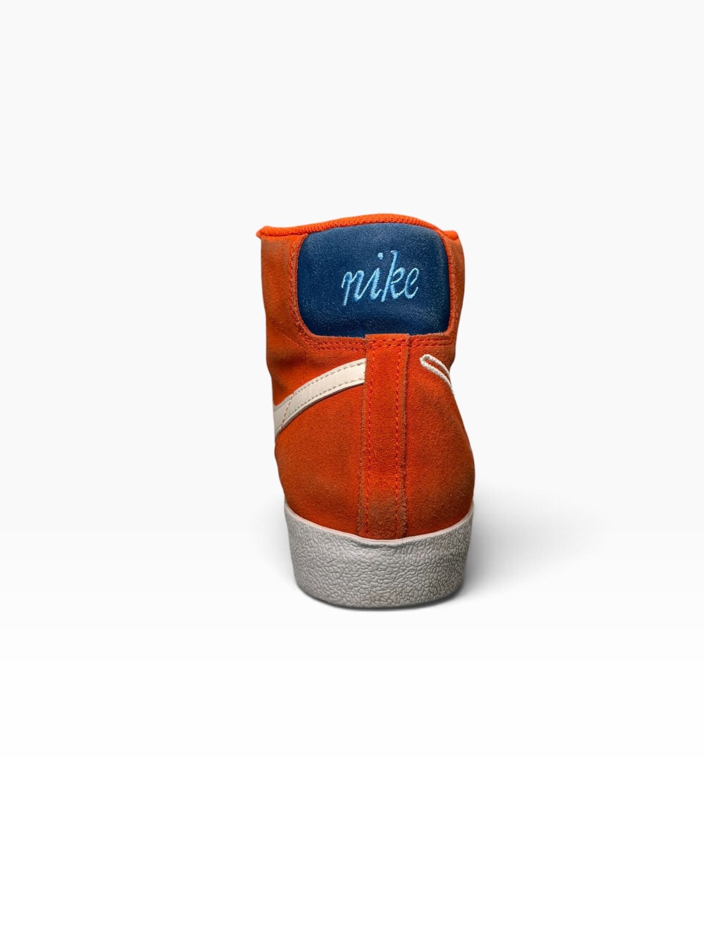 Nike Blazer Mid '77 First Use Orange Suede Sneakers 4