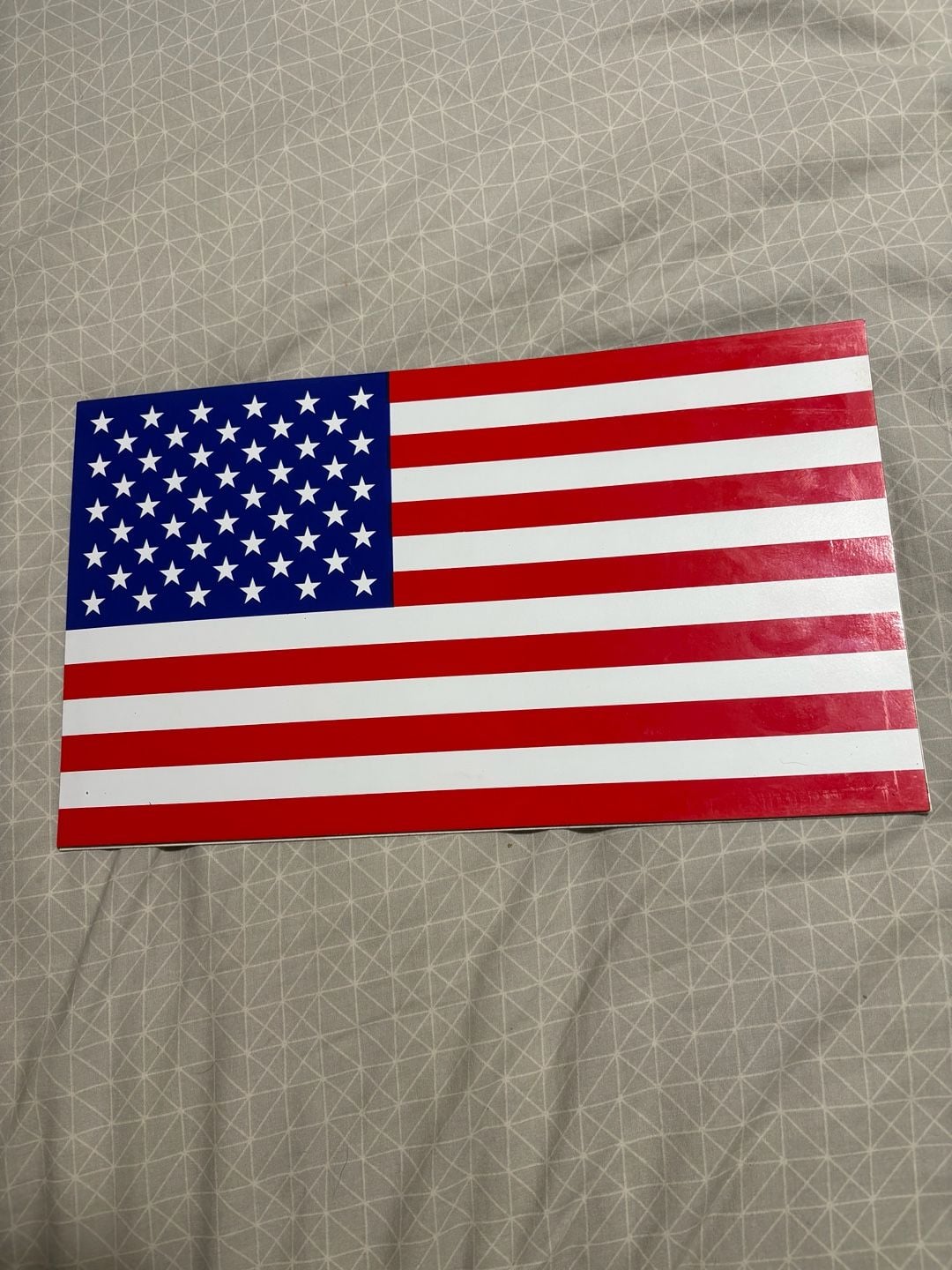 American Flag Magnetic Decal Bumper Sticker 11.5x6.75 inches 1