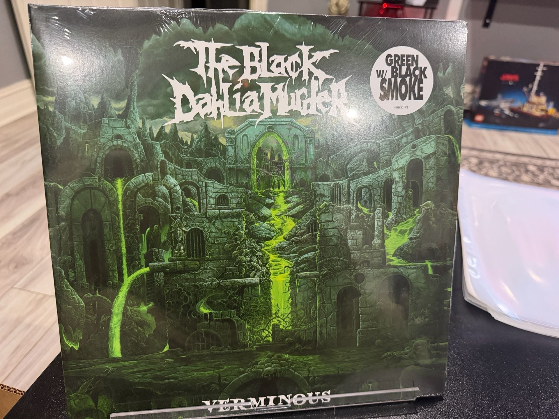 The Black Dahlia Murder Verminous Vinyl LP Green W/ Black Smoke 1