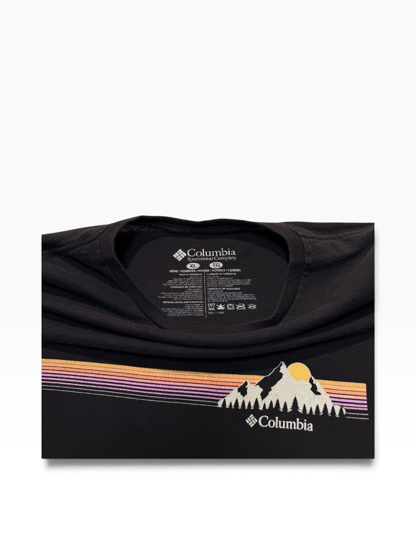 Columbia Long Sleeve Graphic T-Shirt Black 3
