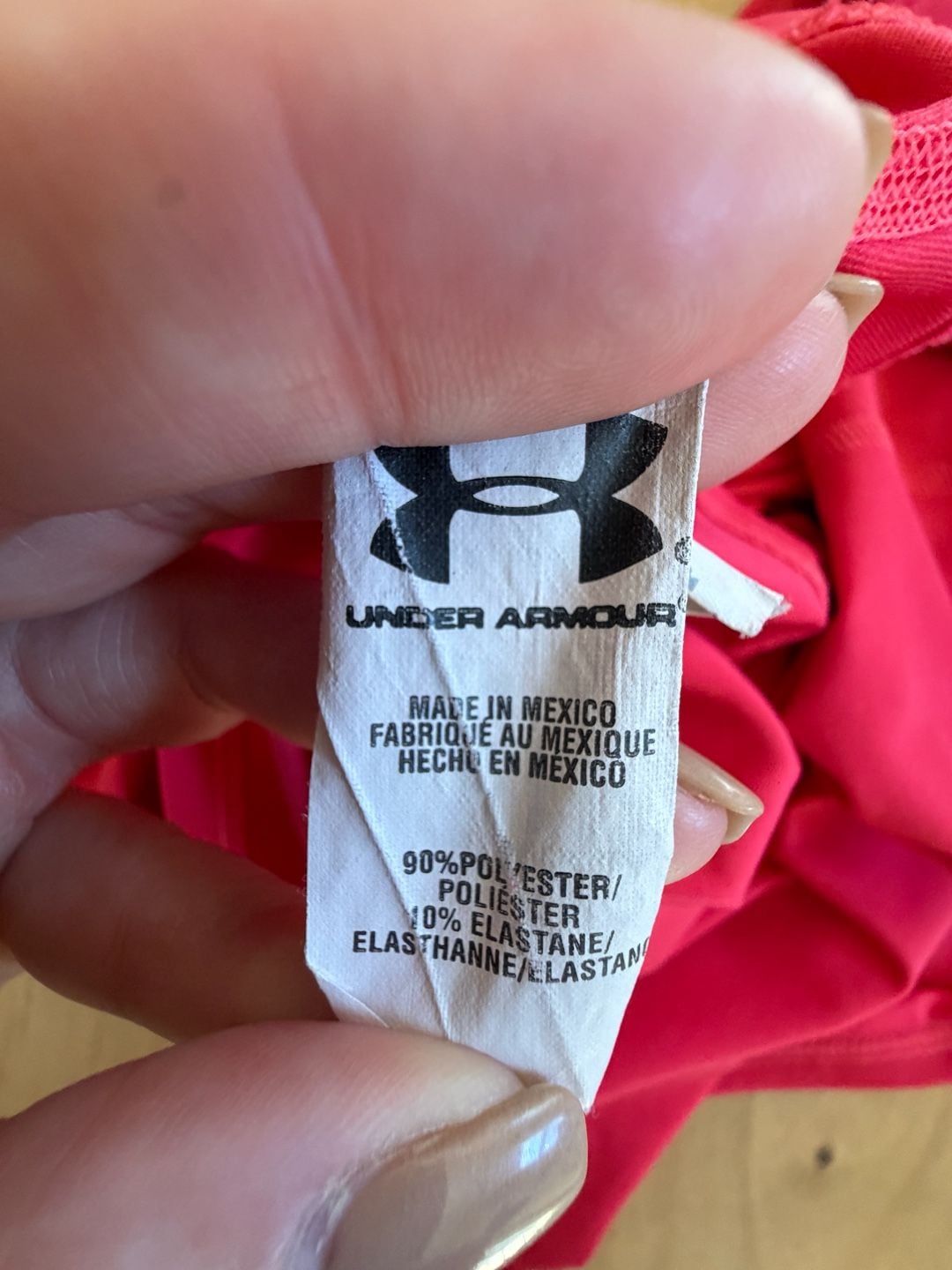Under Armour HeatGear Tank Top Size LG Red Racerback 8