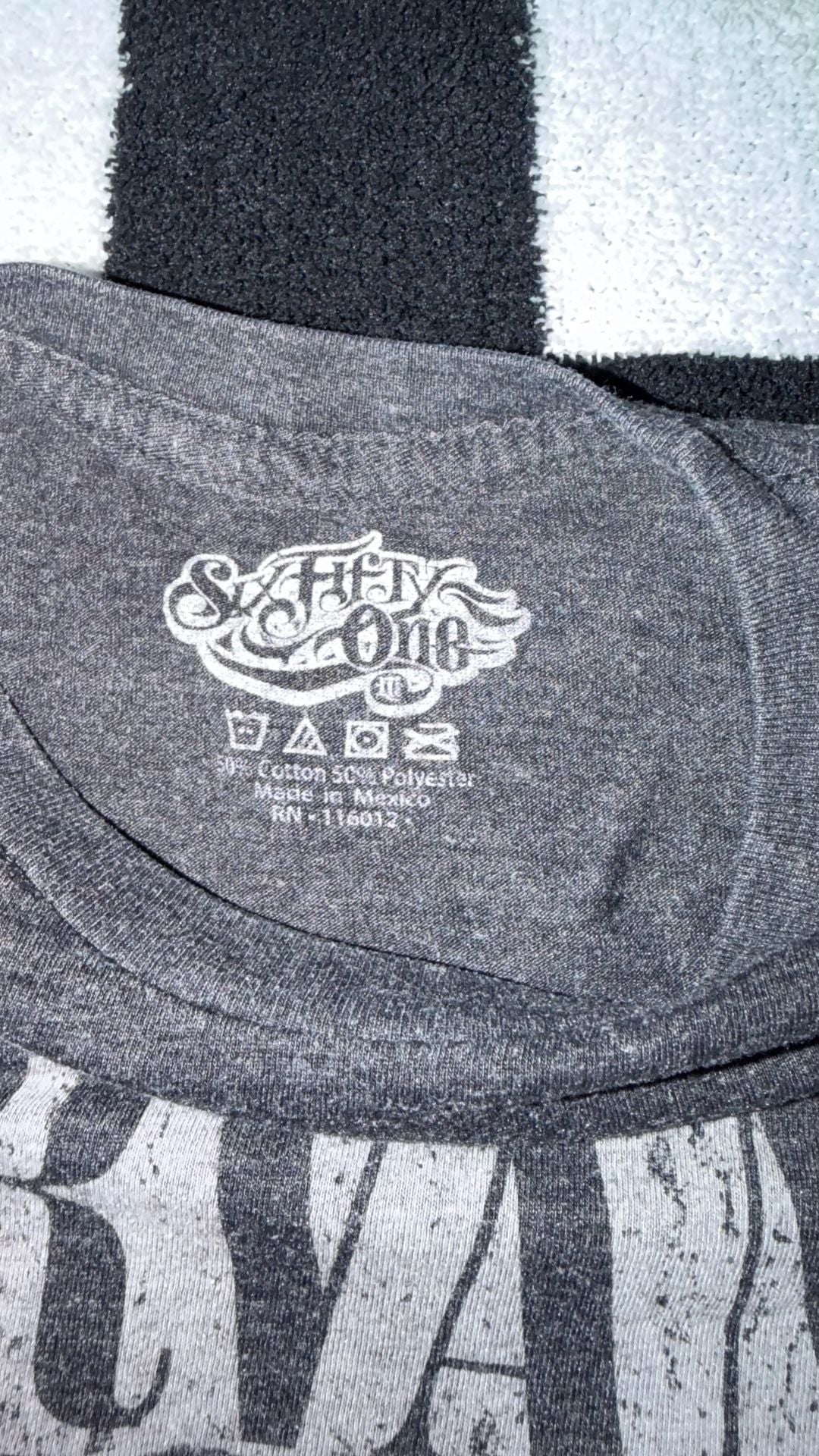 Nirvana Roseland Ballroom 1993 Graphic T-Shirt Gray 4
