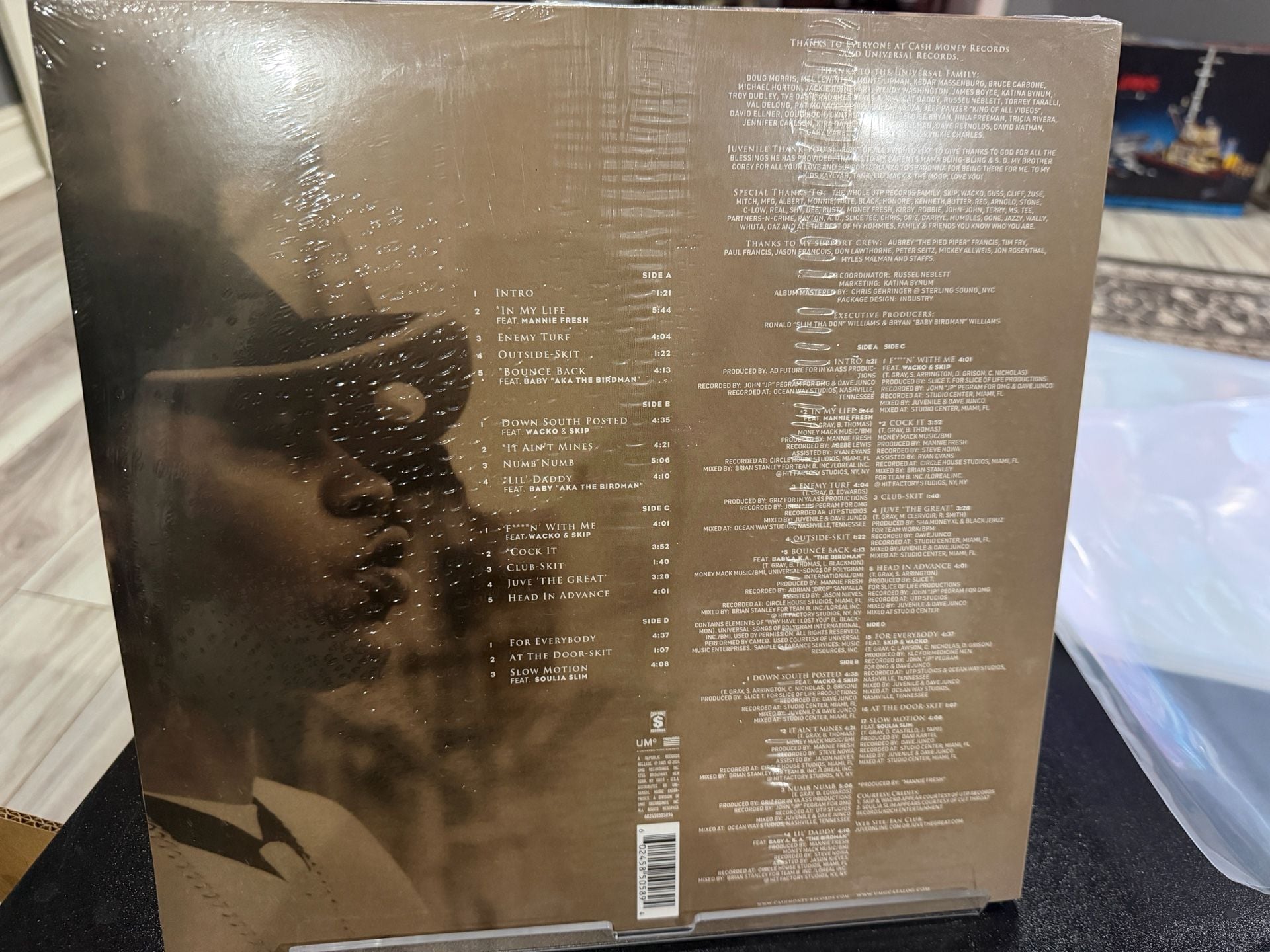 Juvenile Juve The Great Vinyl LP Hip Hop 50 Limited Edition Sealed 2