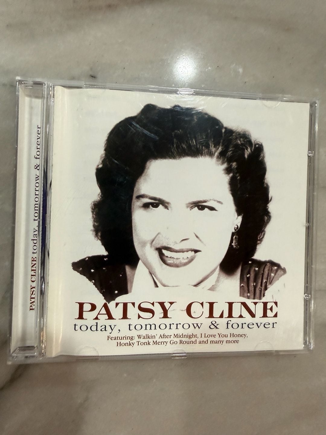 Patsy Cline Today Tomorrow And Forever Audio CD Album 1