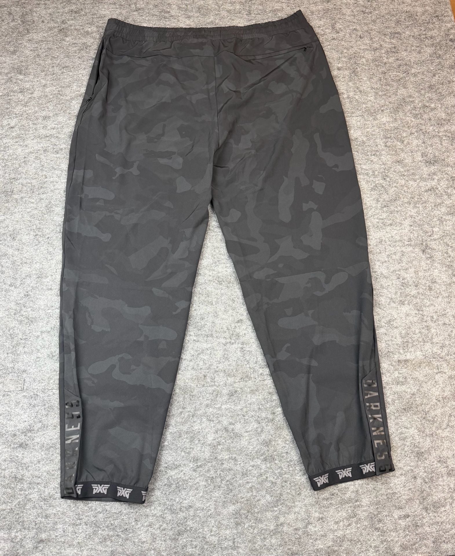 PXG Fairway Camo Track Pants Size 2XL Black Camo 2