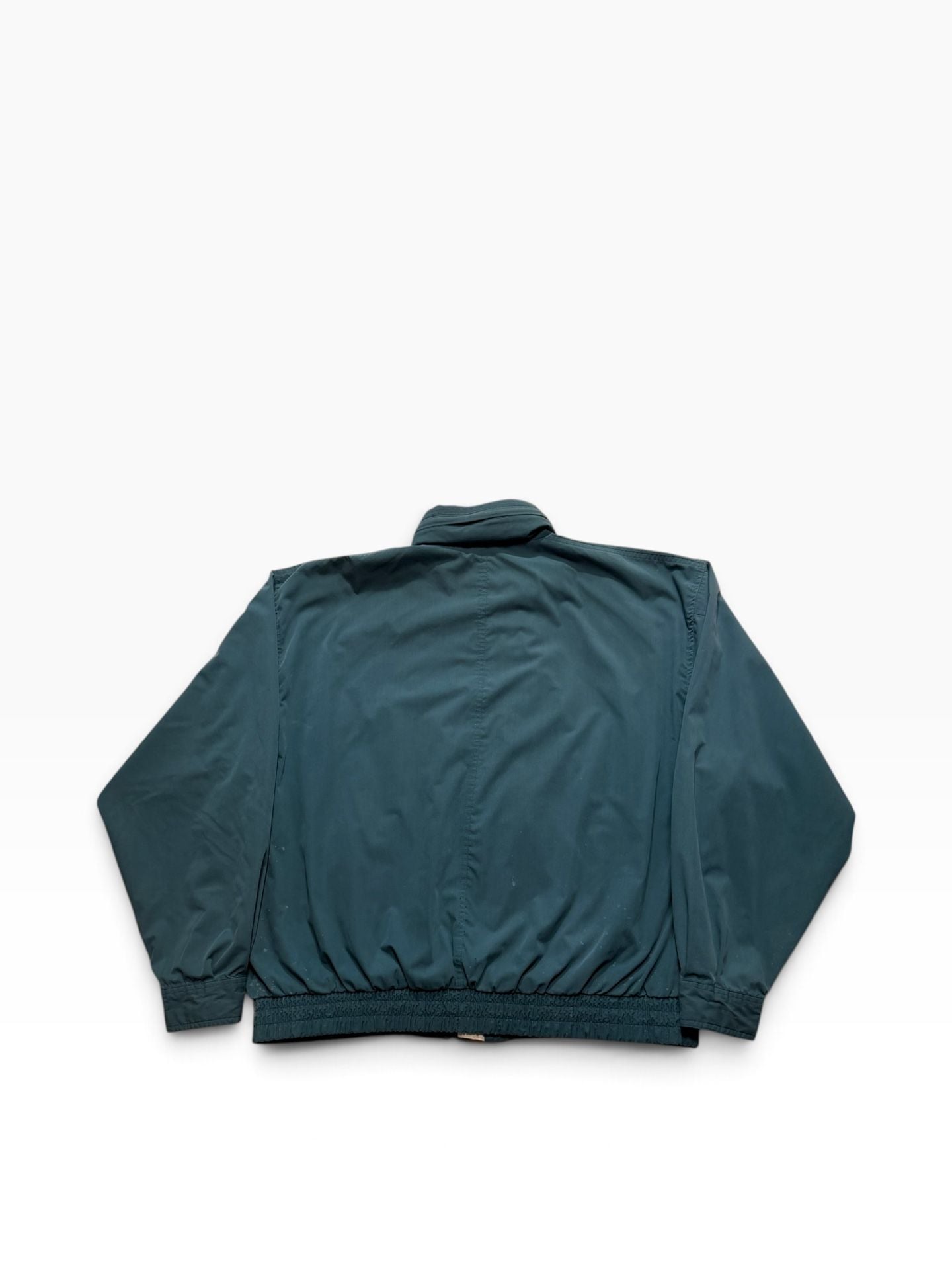 G2000 Vintage Hooded Jacket Size XL Dark Teal Cotton Blend 8