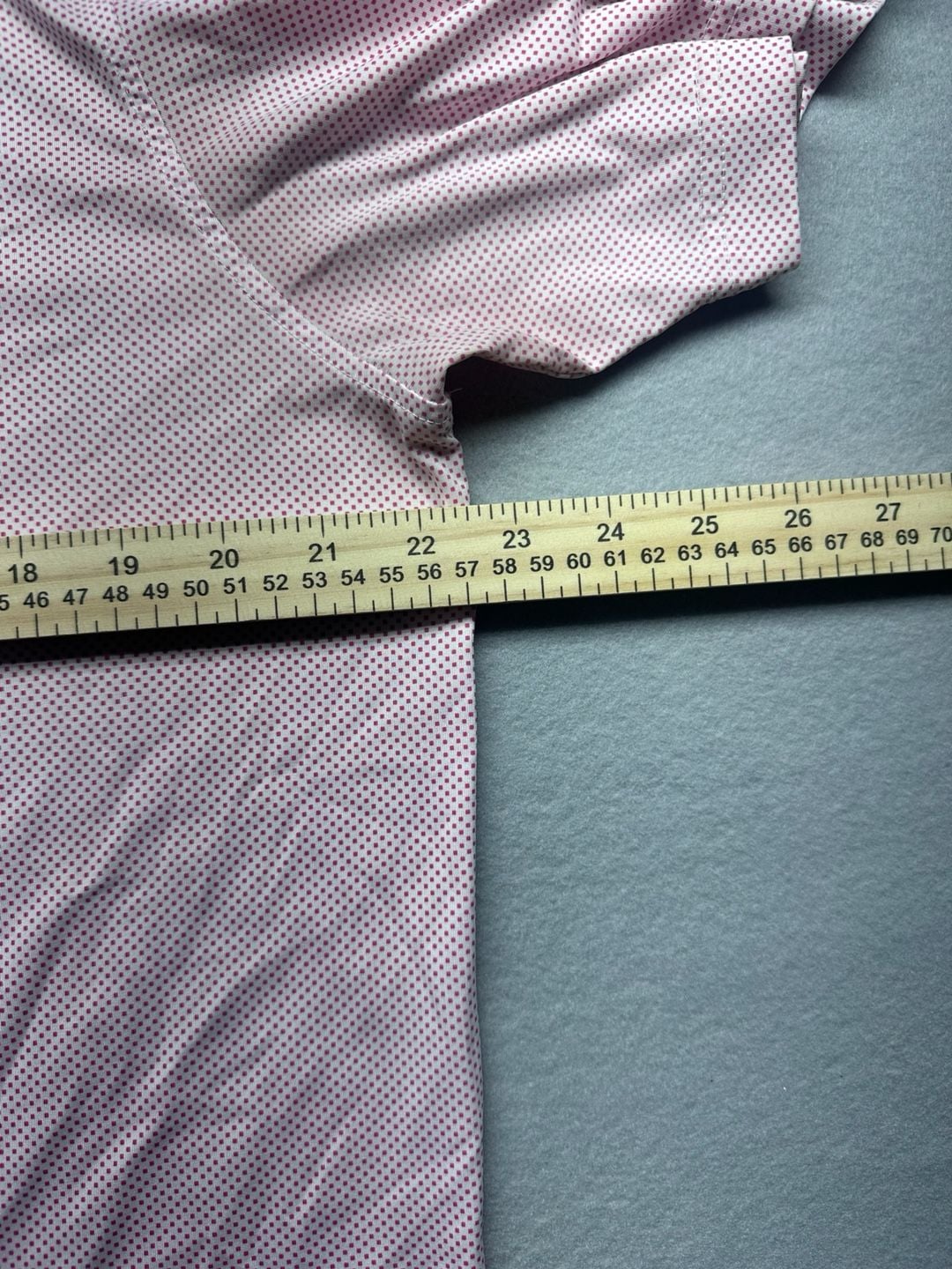 Johnnie Oh Golf Polo Shirt Pink Micro Dot Athletic Top 4