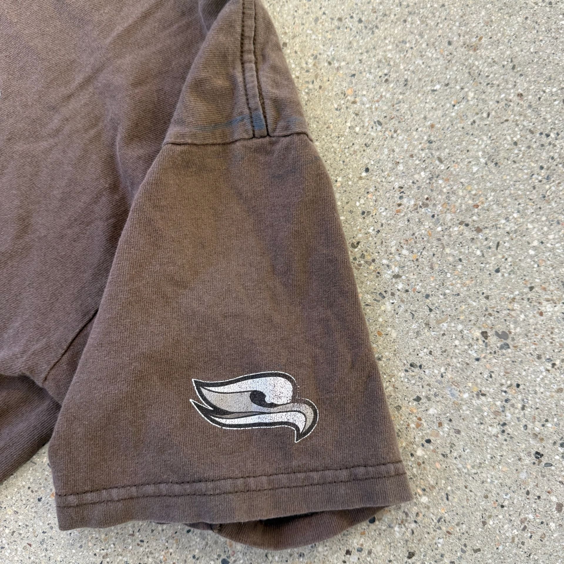 Tony Hawk Graphic T-Shirt Brown Short Sleeve Skater Tee LRG 16/18 5