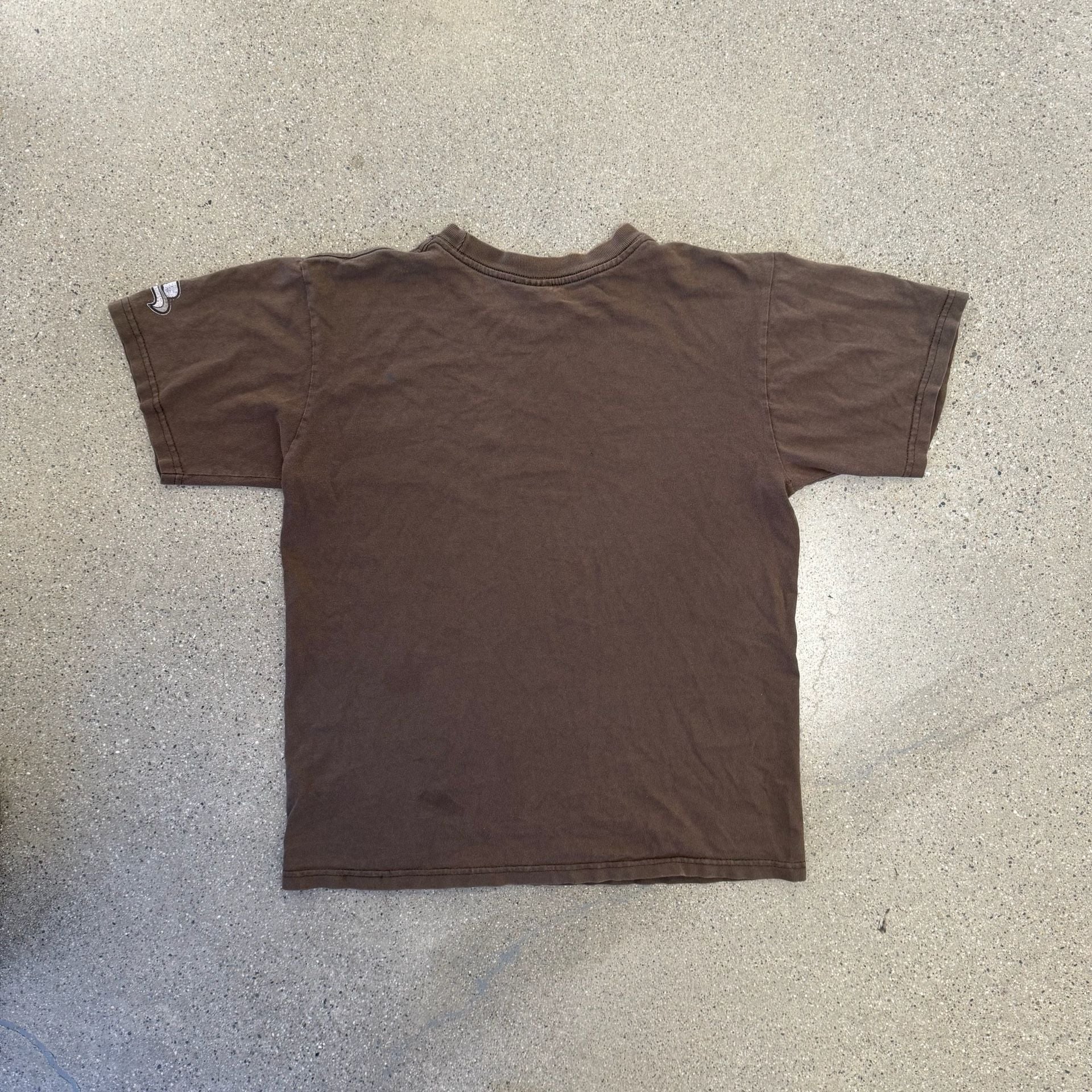 Tony Hawk Graphic T-Shirt Brown Short Sleeve Skater Tee LRG 16/18 6