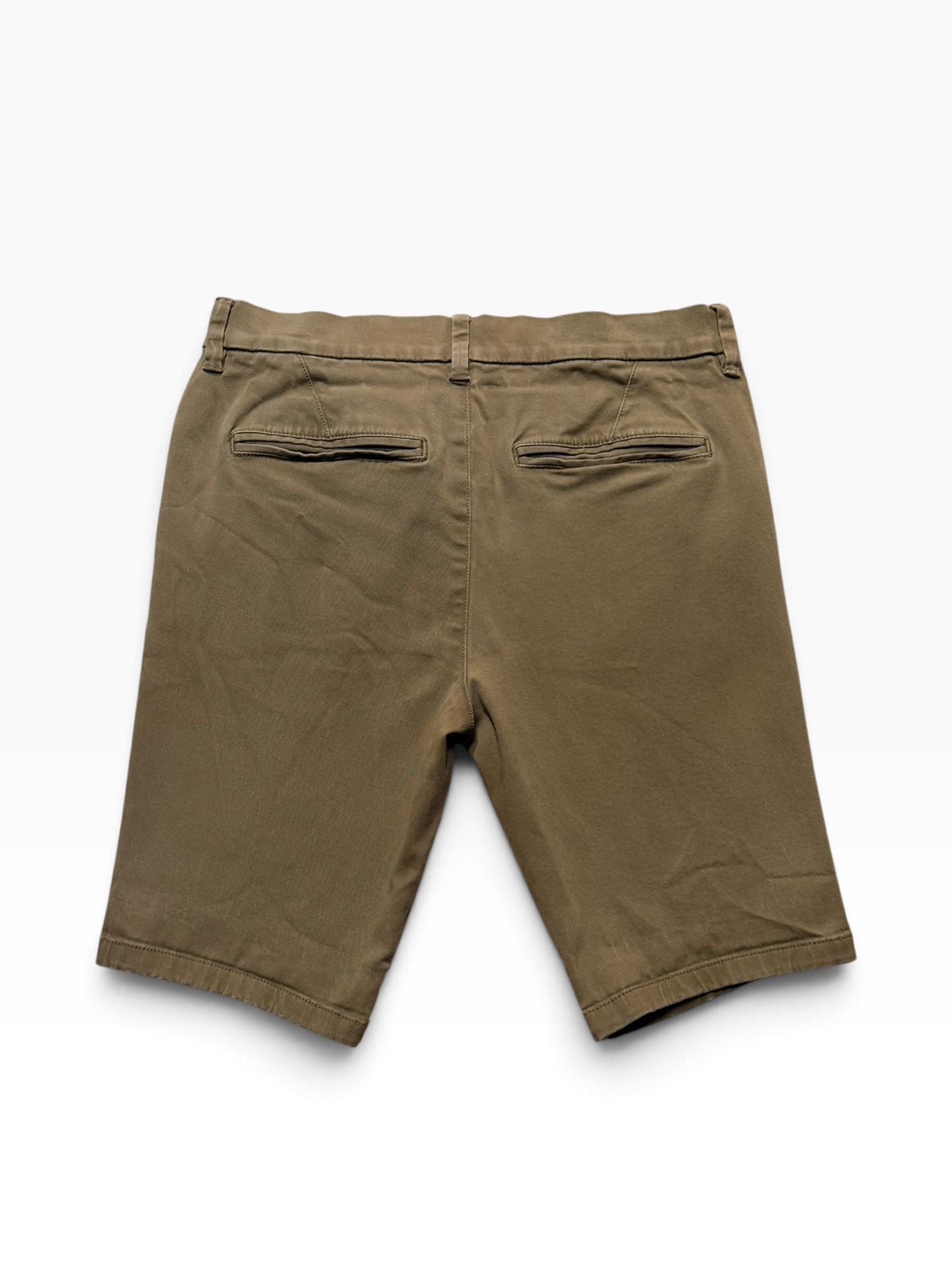 Topman Chino Shorts Size 30 Brown Button Fly 4