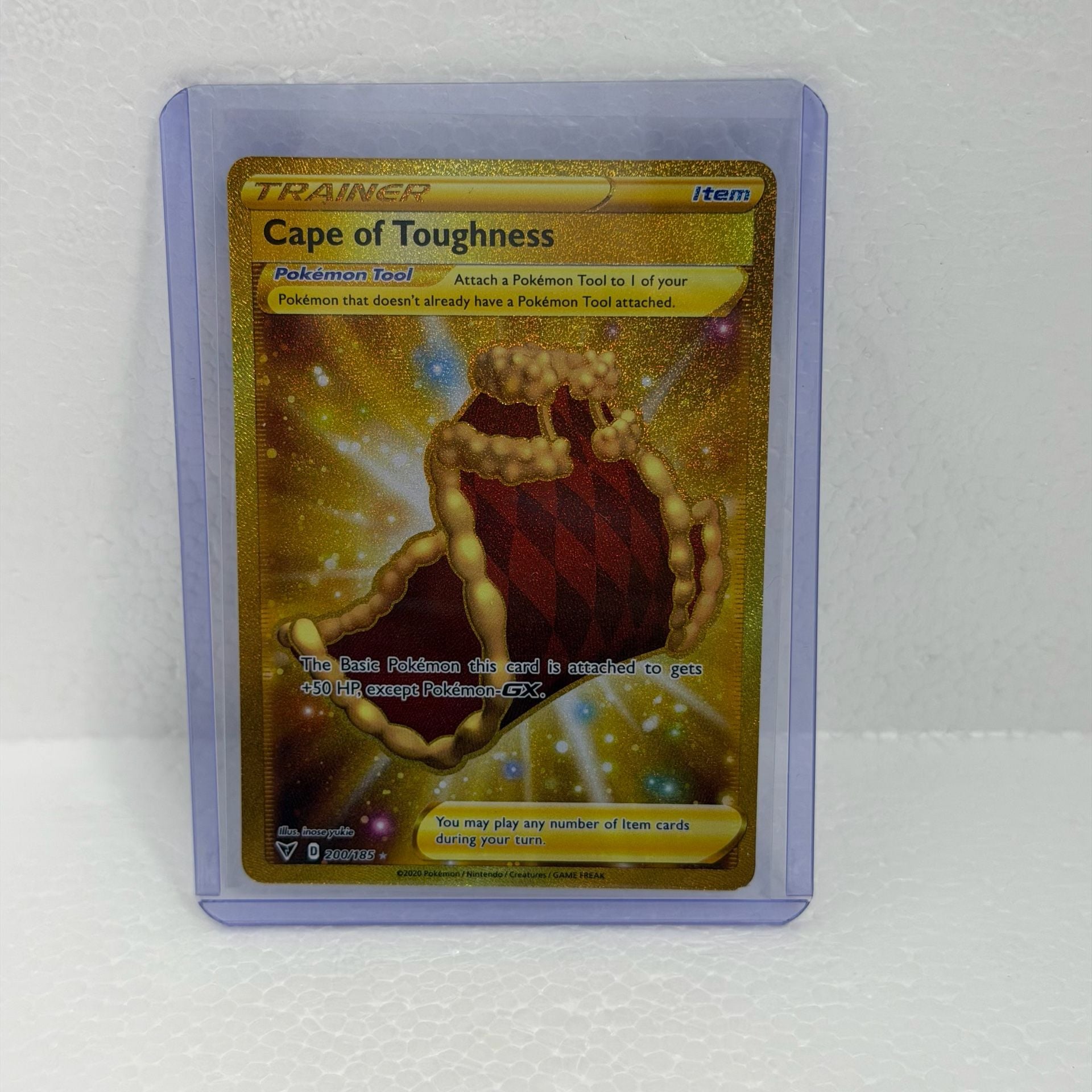 Pokemon Cape Of Toughness Secret Rare 200/185 Vivid Voltage Card 1