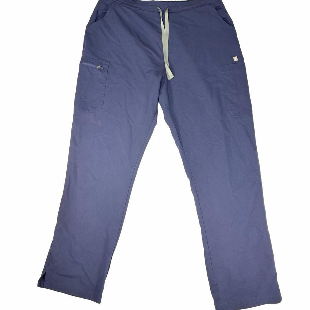 FIGS Scrub Pants Navy Blue Size L 3