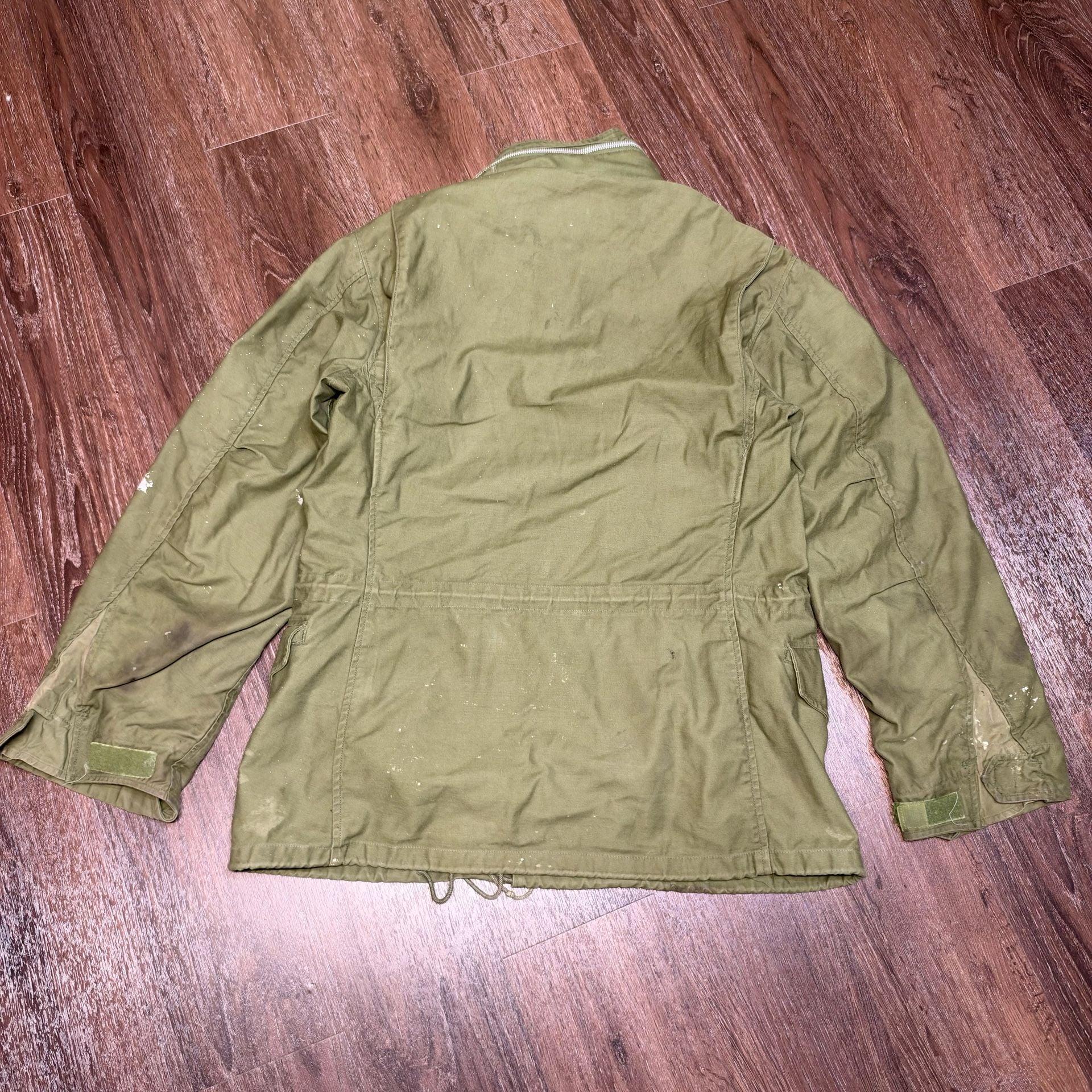 1960s US Military Aluminum Zip M-65 Field Jacket True Vintage Official 10