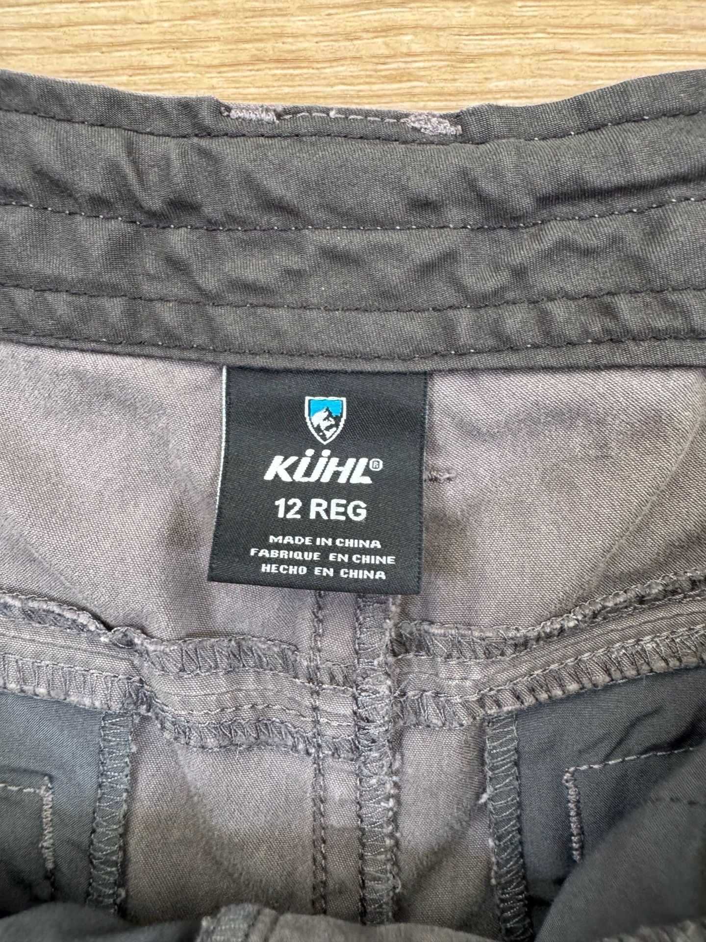 Kuhl Legendary Women’s Hiking Pants Gray Roll Up Size 12 Reg 6