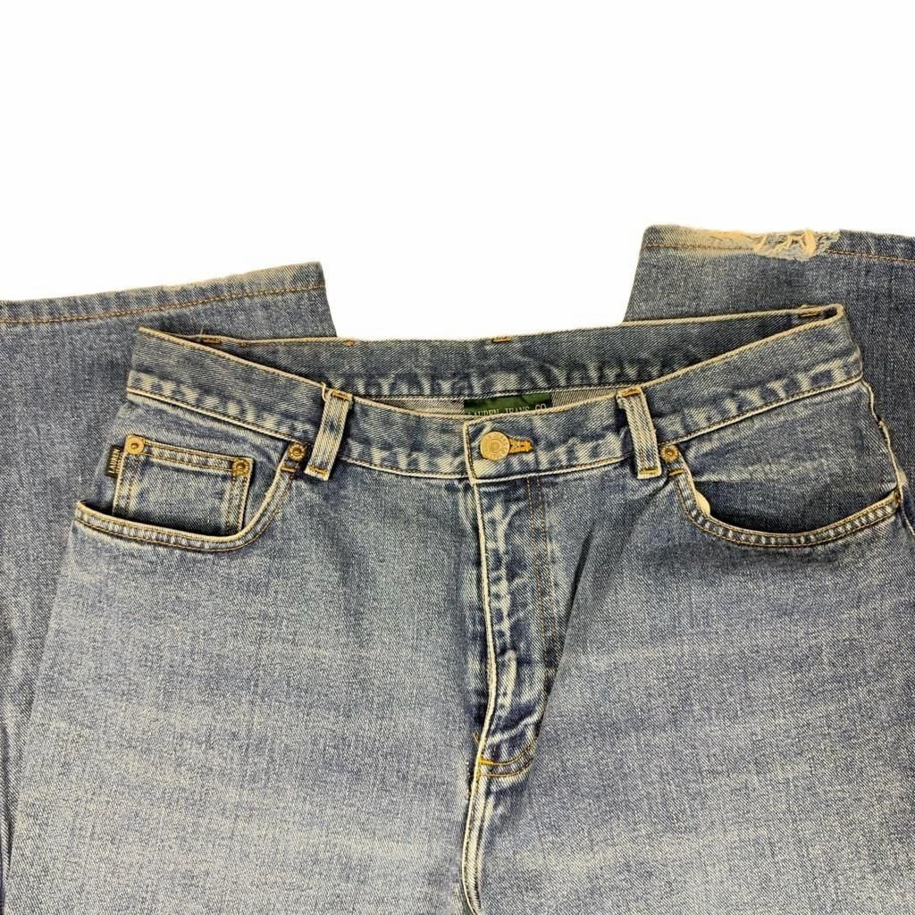 Lauren Jeans Co. Ralph Lauren Jeans Size 12 Blue Straight Leg 5