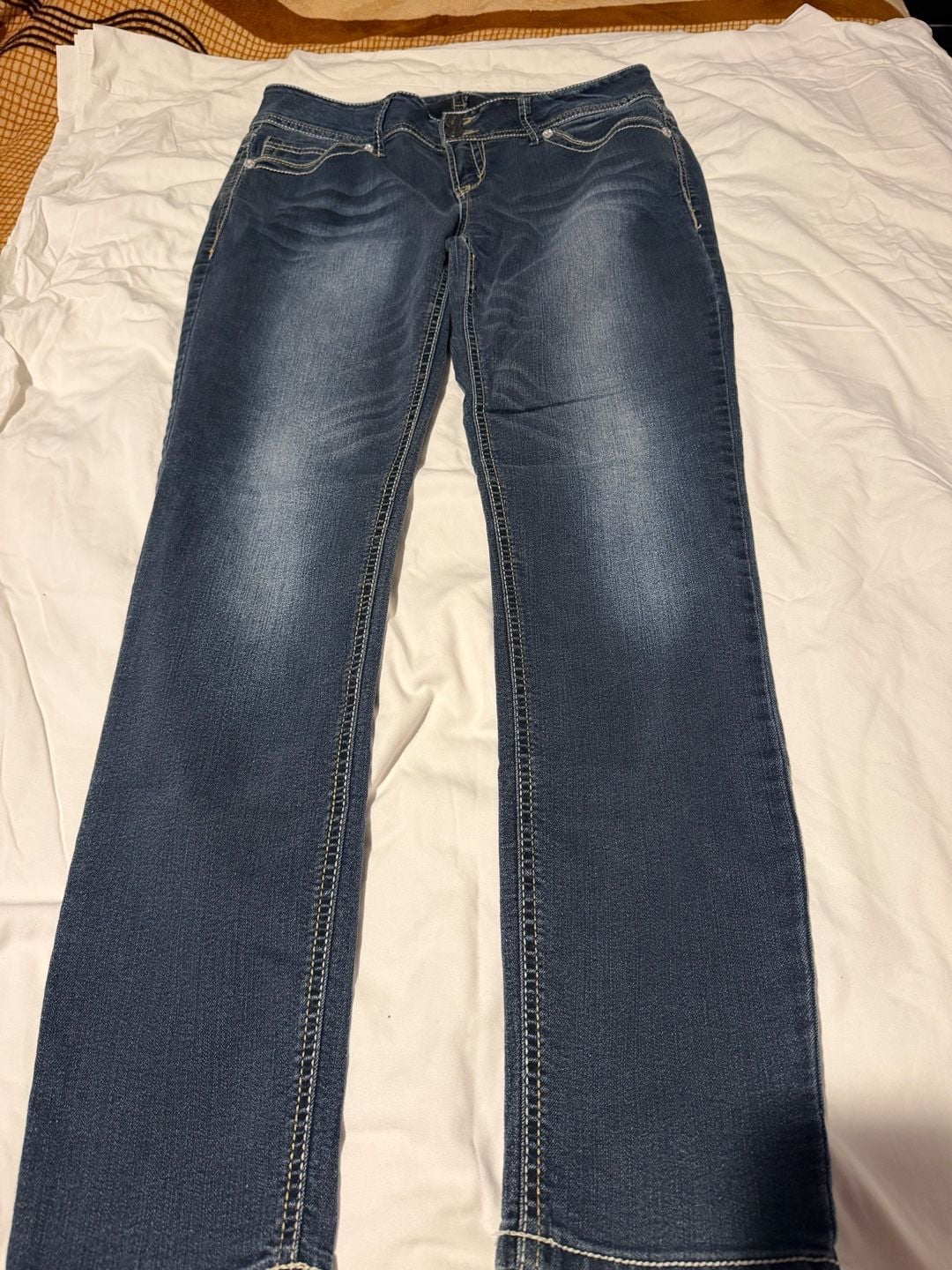 WallFlower Bootcut Jeans Size 11 Dark Wash Denim 2