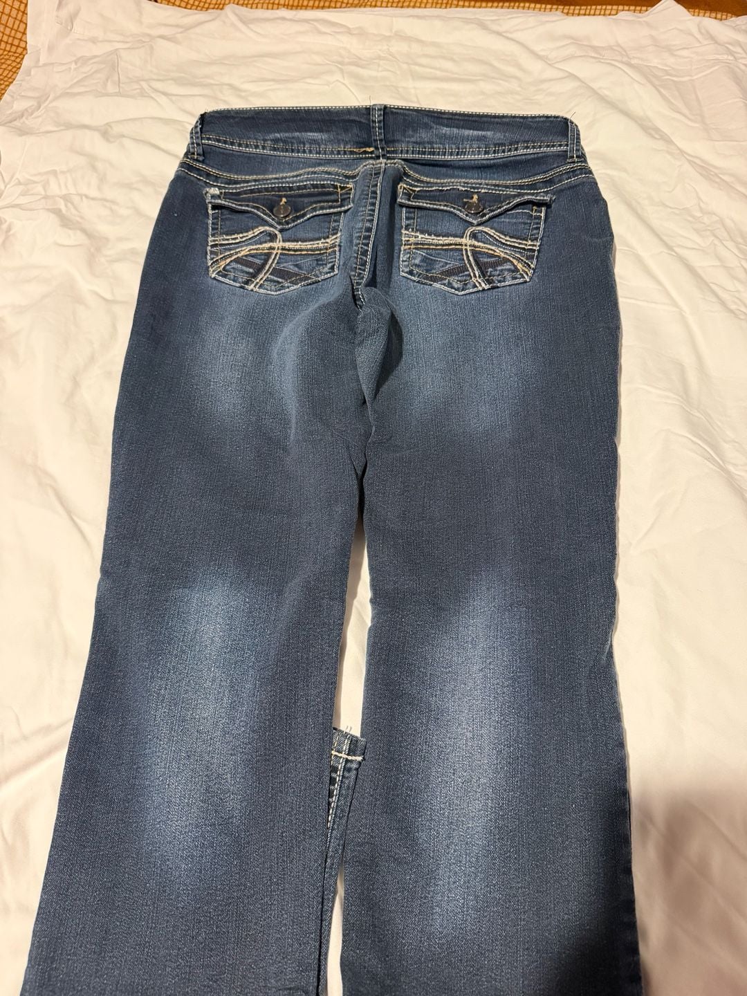 WallFlower Bootcut Jeans Size 11 Dark Wash Denim 3