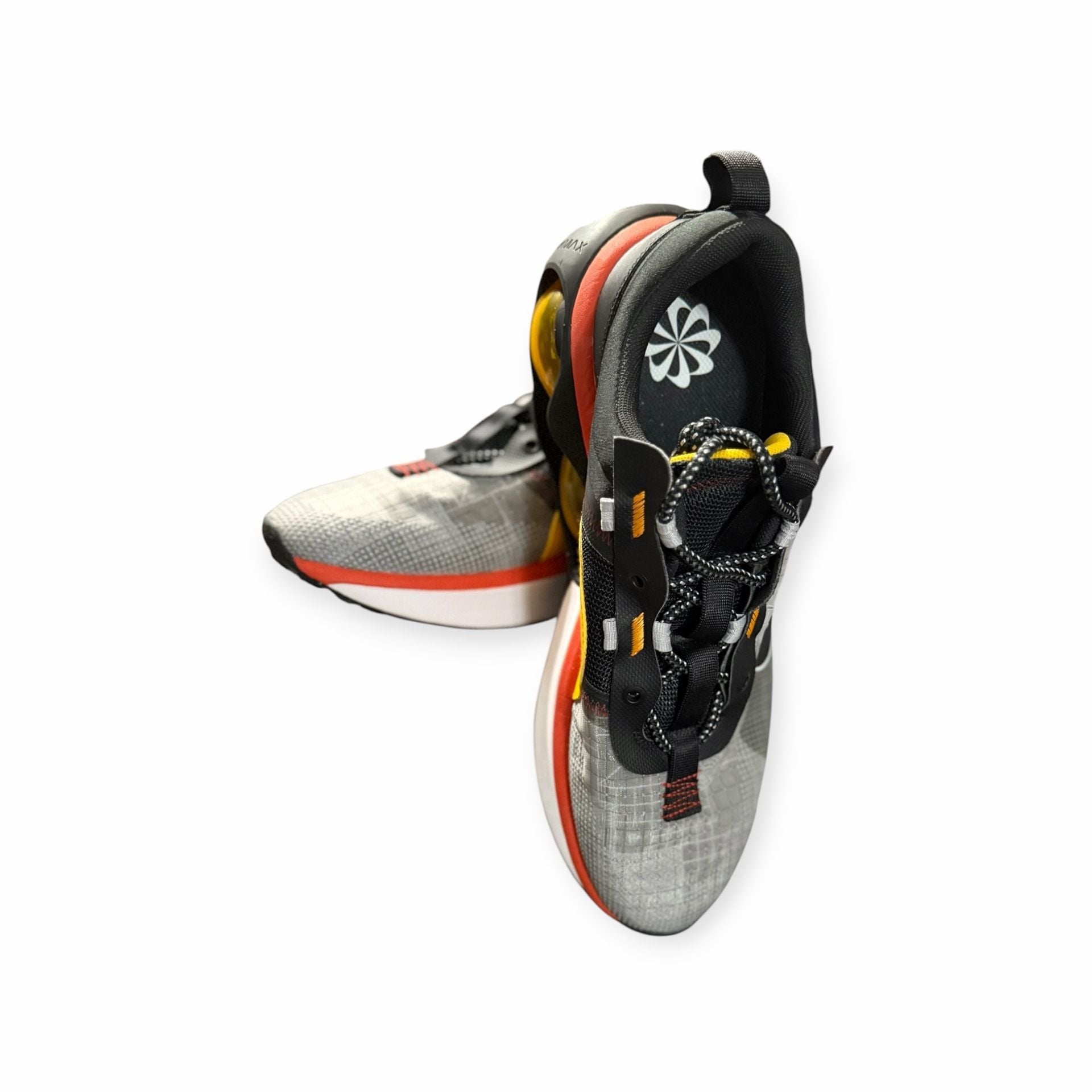 Nike Air Max 2021 Sneakers Grey Black Yellow Orange - 12M 7