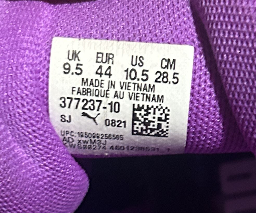 Puma MB.01 Size 10.5 Purple Electric Blue Not From Here Sneakers 6