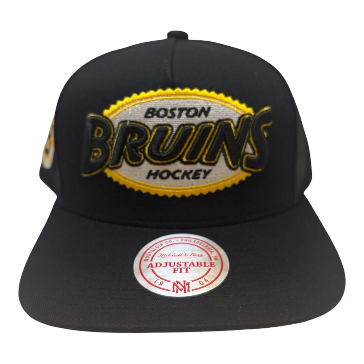 Mitchell & Ness Boston Bruins NHL Snapback Hat Adjustable 2