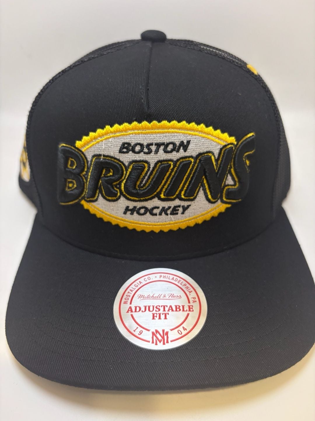Mitchell & Ness Boston Bruins NHL Snapback Hat Adjustable 4