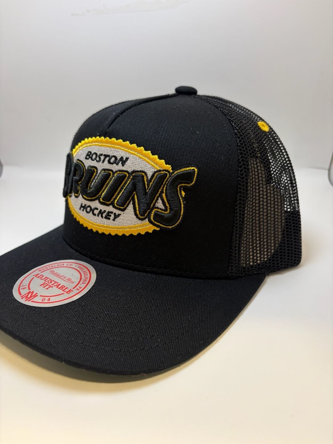 Mitchell & Ness Boston Bruins NHL Snapback Hat Adjustable 5