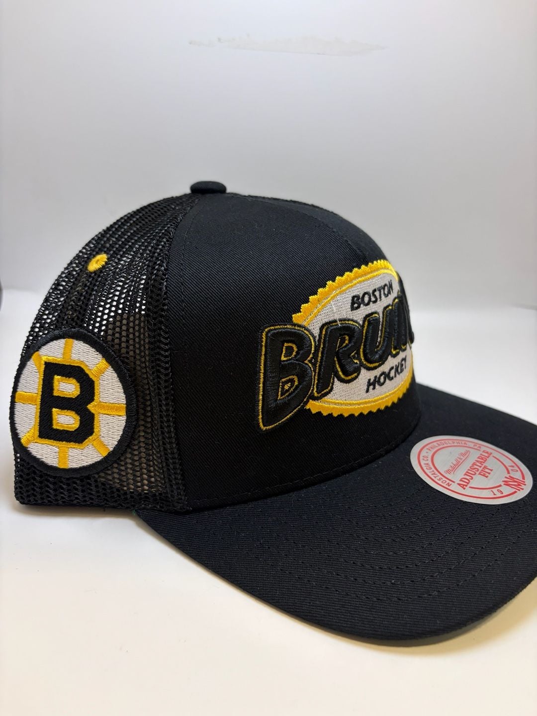 Mitchell & Ness Boston Bruins NHL Snapback Hat Adjustable 6