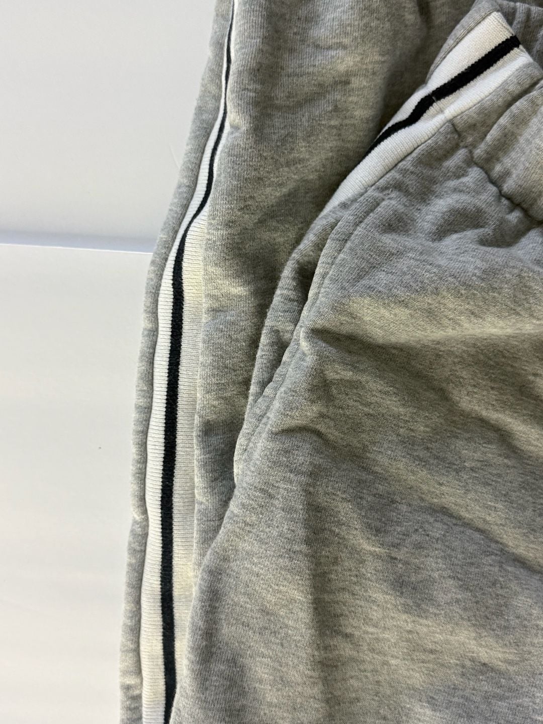 Brandy Melville Sweatpants Gray Striped Joggers 2