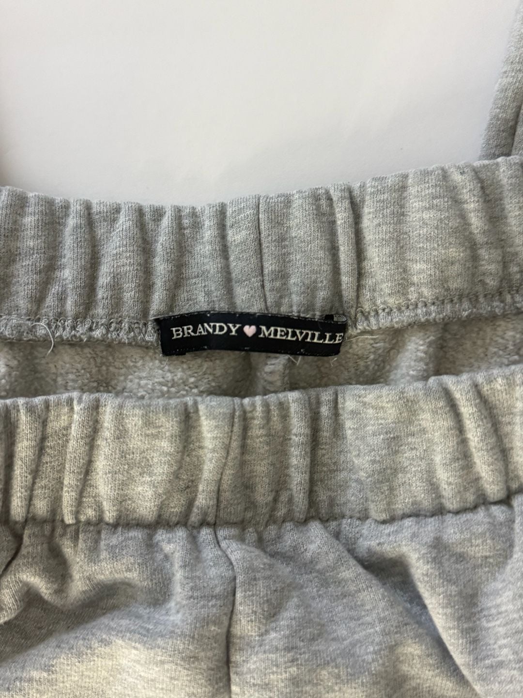 Brandy Melville Sweatpants Gray Striped Joggers 3