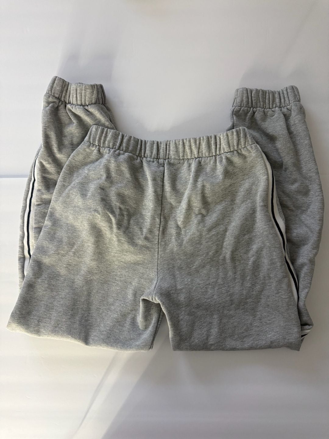 Brandy Melville Sweatpants Gray Striped Joggers 4