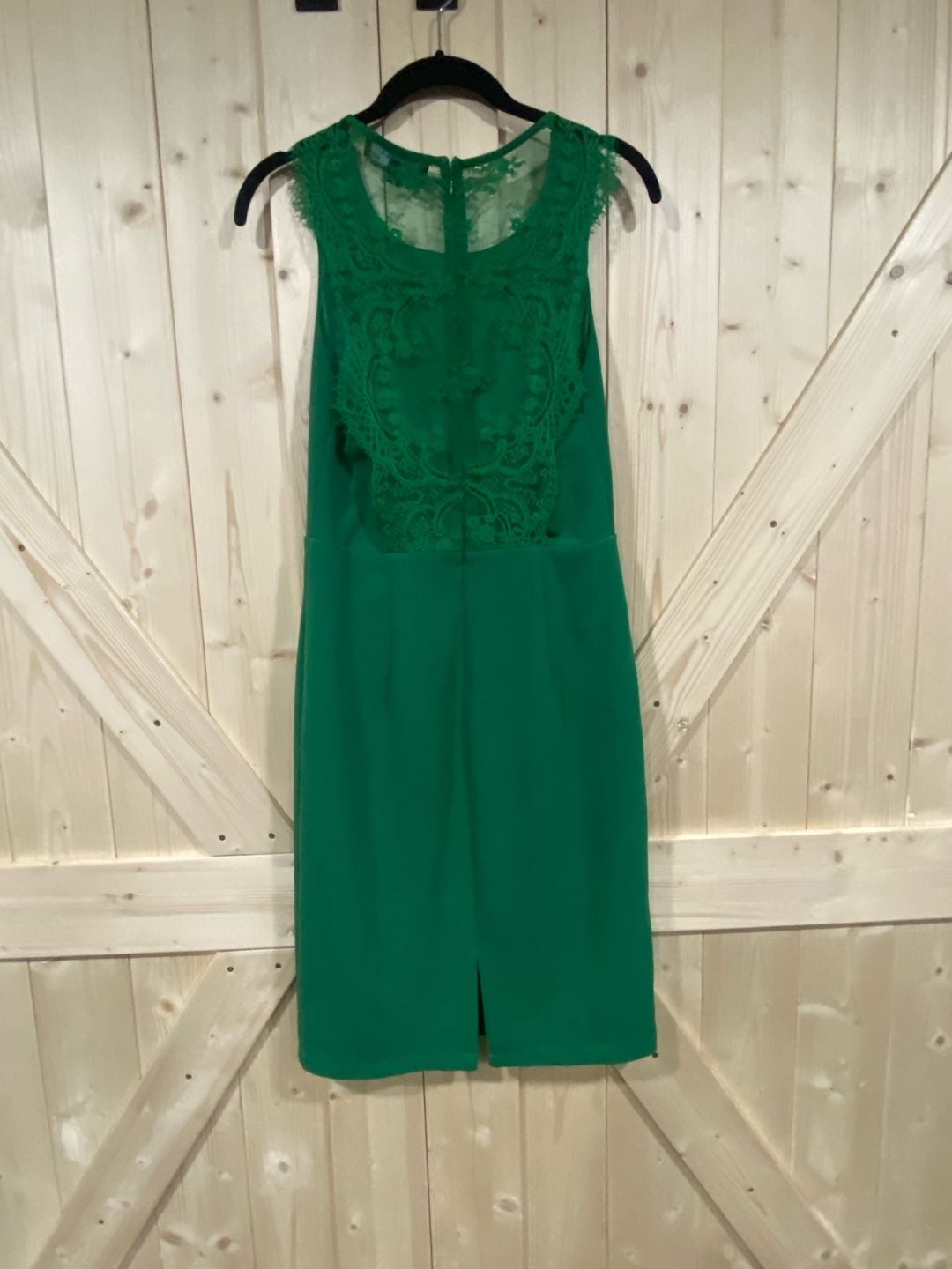 Lulus Green Lace Sheath Dress Size M 6