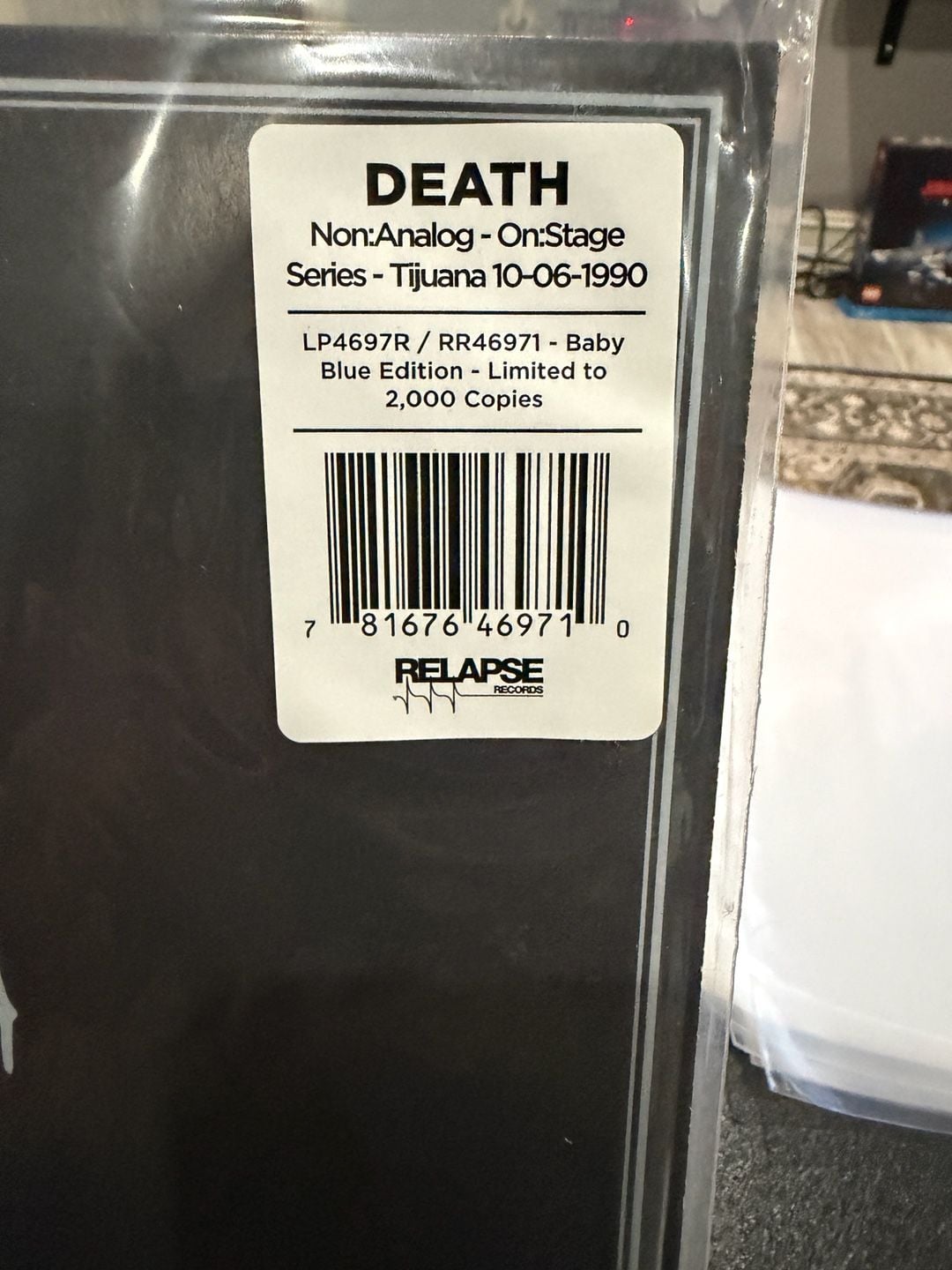 Death Non:Analog - On:Stage Series Tijuana 10.06.1990 Vinyl LP 2