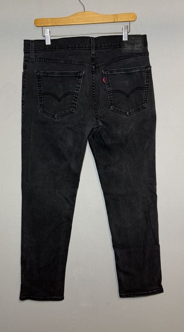 Levi's 541 Athletic Fit Jeans 33x32 Black Denim 4