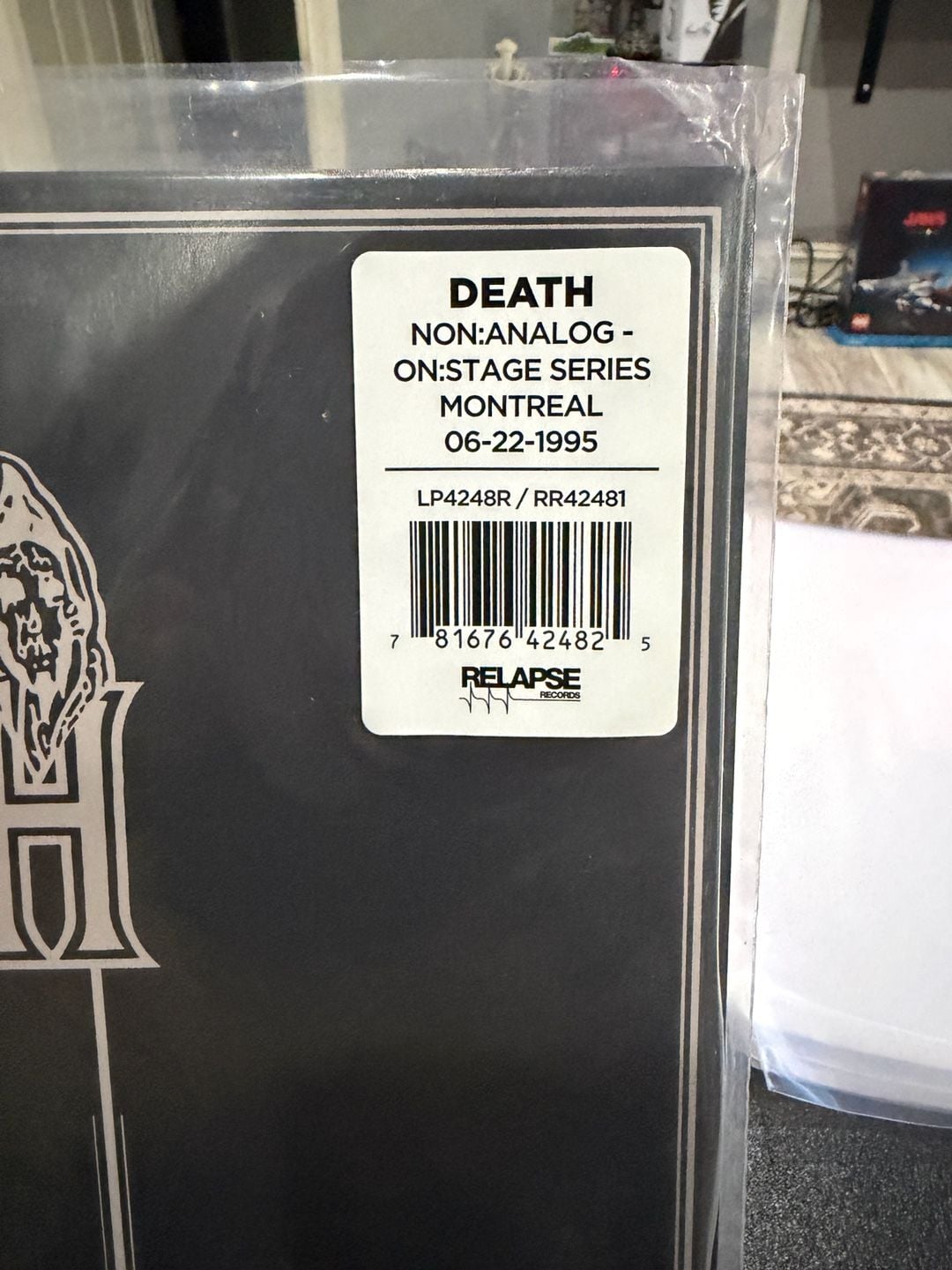 Death Non:Analog - On:Stage Series Montreal 06-22-1995 Vinyl LP 2