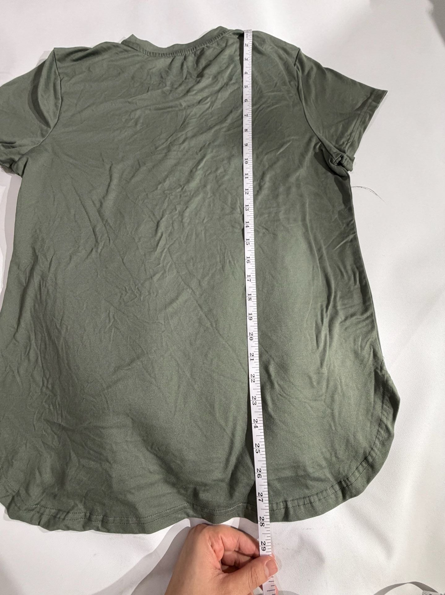 Aeropostale Sport Olive Green Gold Logo Graphic Tee Shirt XL 5