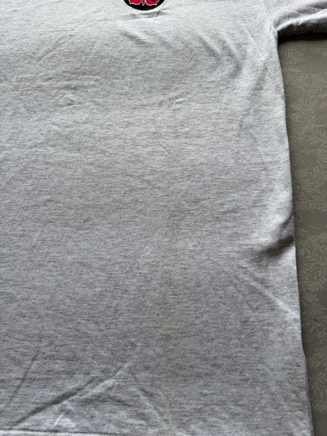 Vintage Belton Graphic T-Shirt Gray Red Trim 6